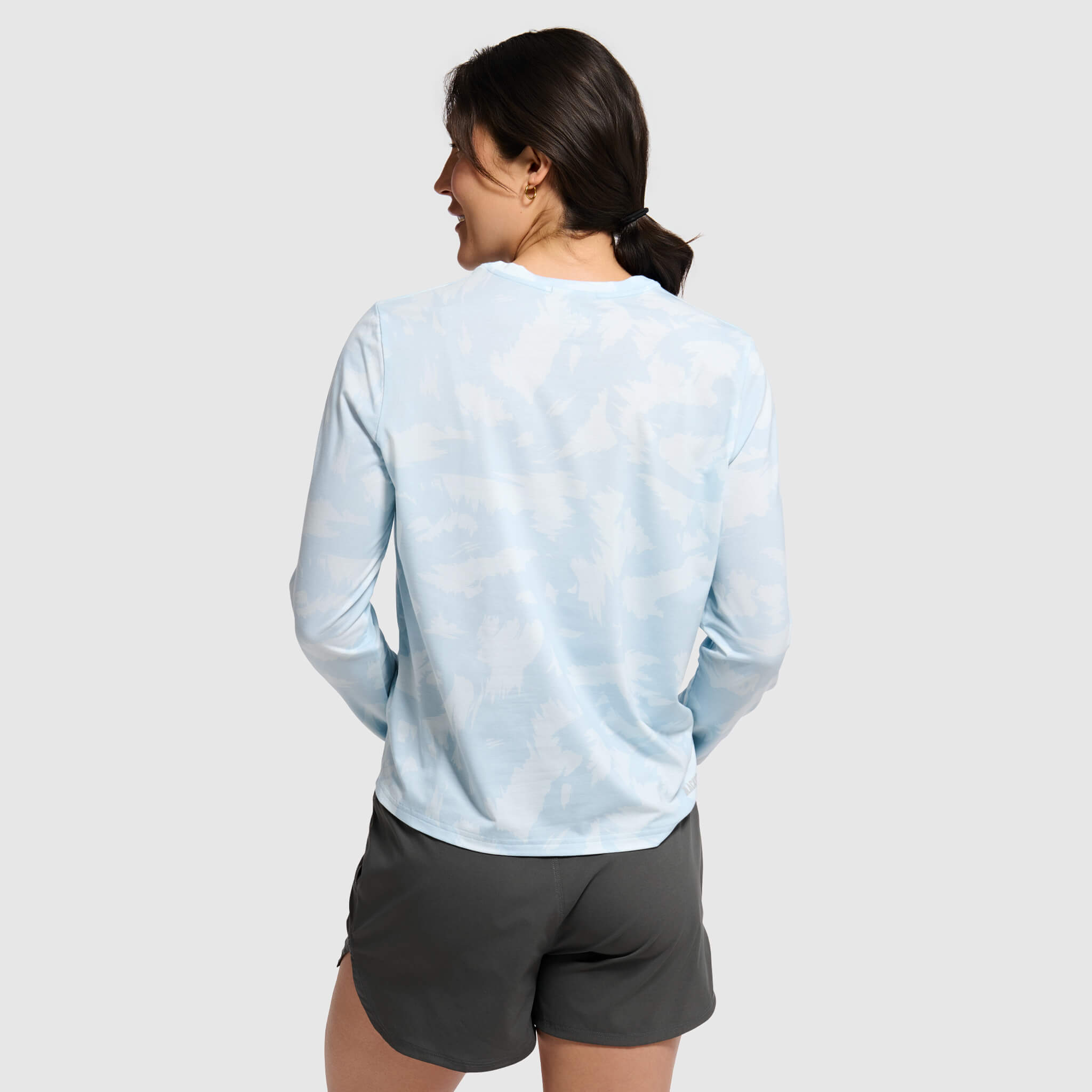 Women's BlackStrap Aspect Crewneck Long Sleeve Shirt #color_slash stratus
