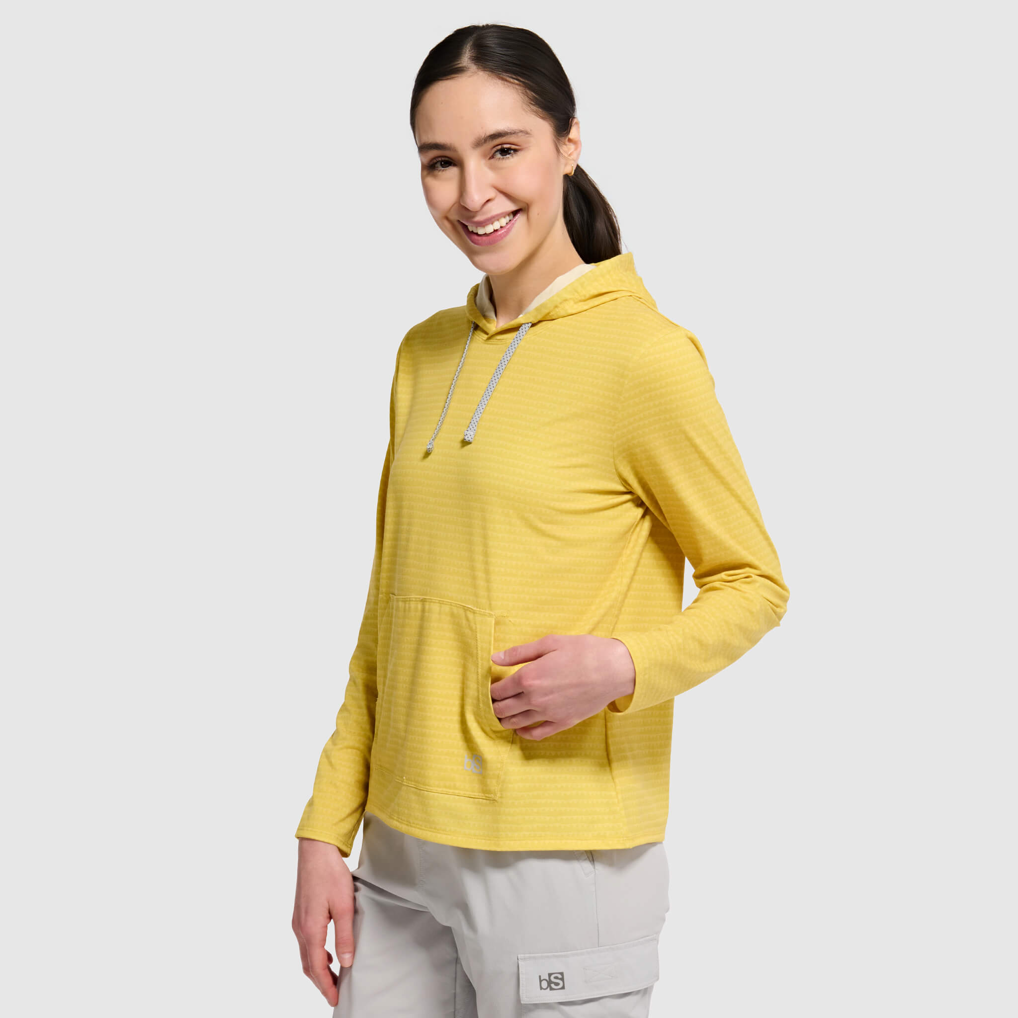 Women's BlackStrap Aspect Hoodie #color_sharktooth meadow