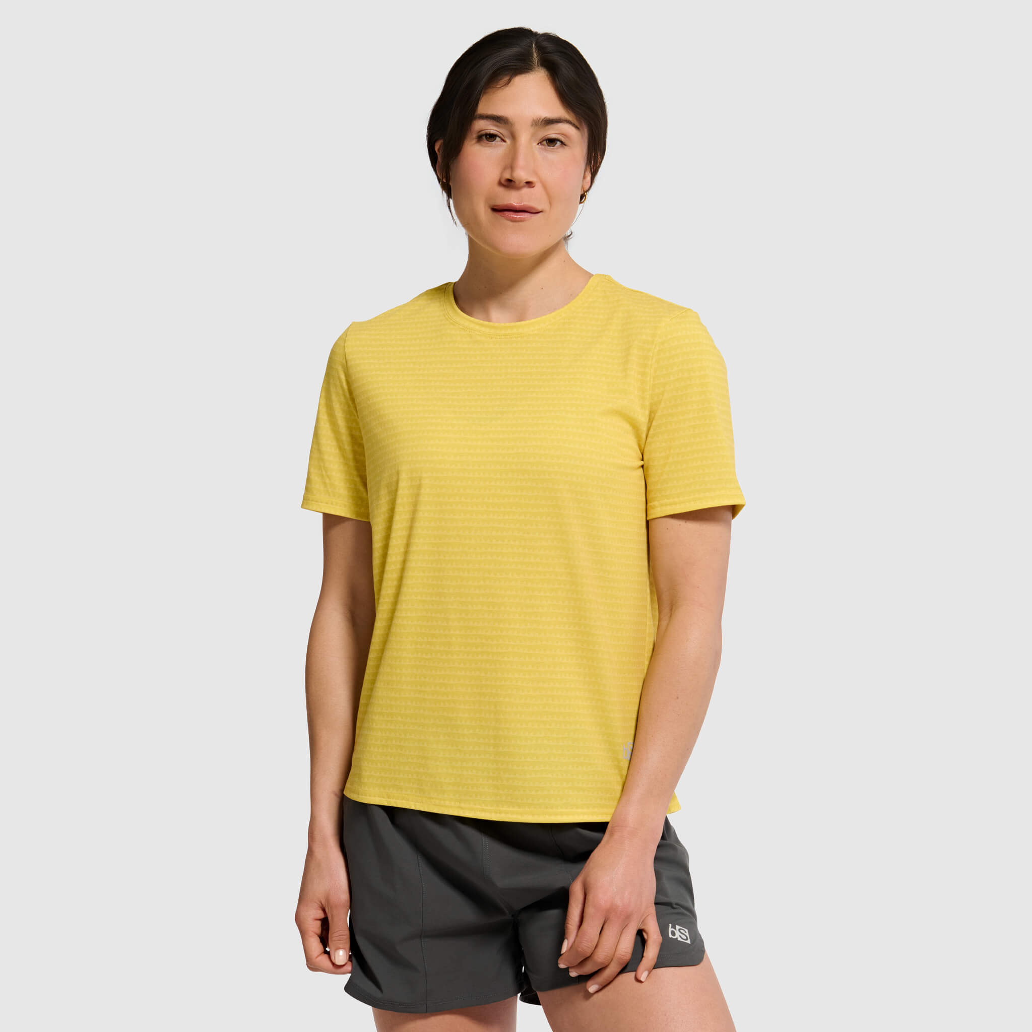 Women's BlackStrap Aspect Tee Shirt #color_sharktooth meadow