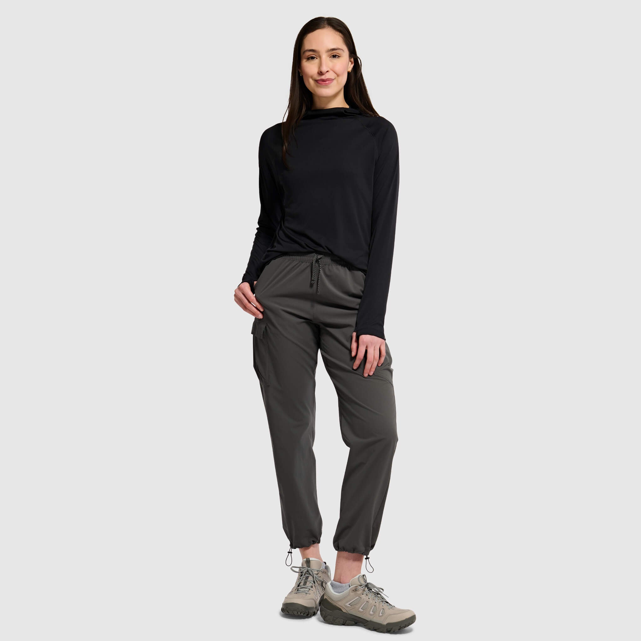 Women's Brackish Hoodie BlackStrap #color_black