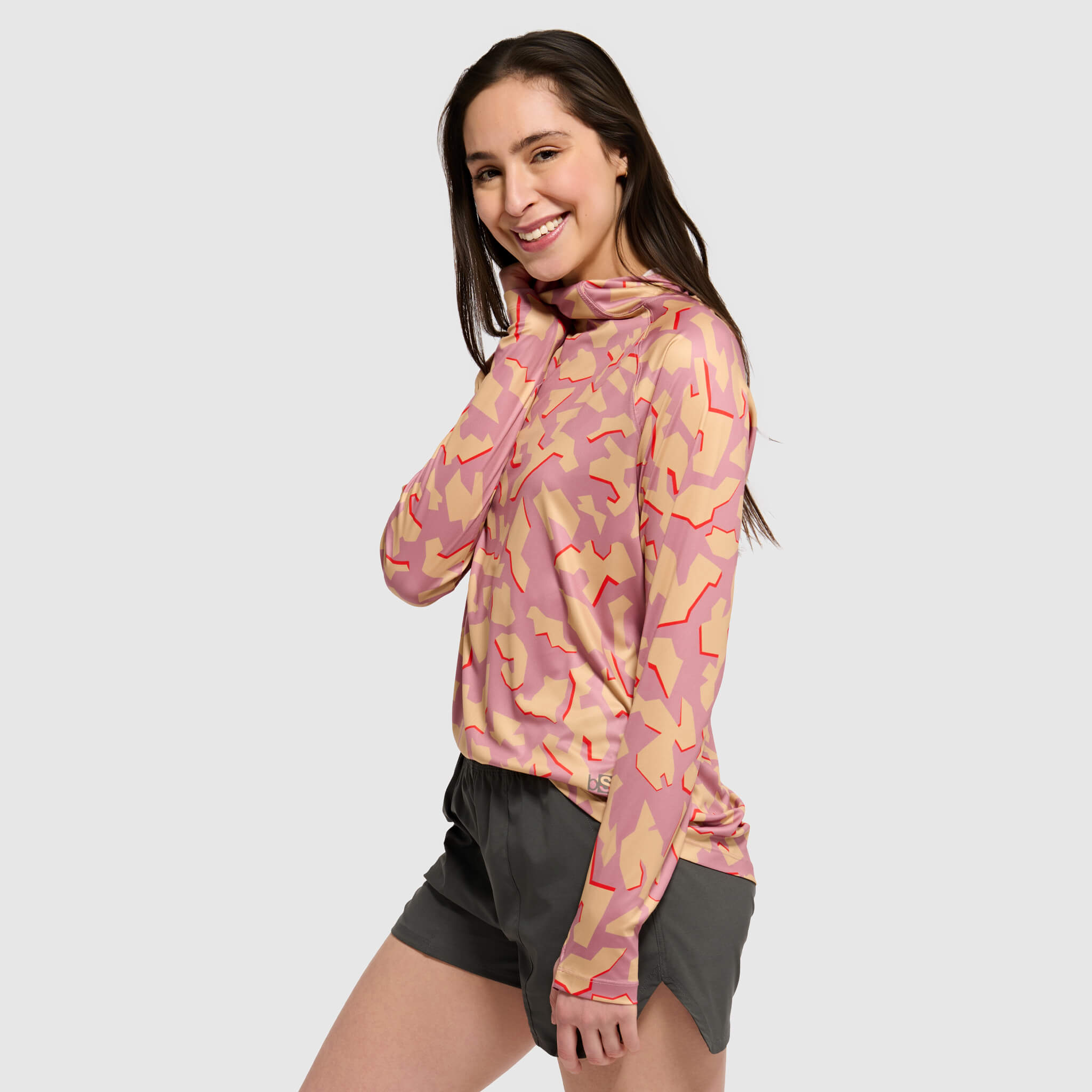 Women's Brackish Hoodie BlackStrap #color_dimentical rhododendron