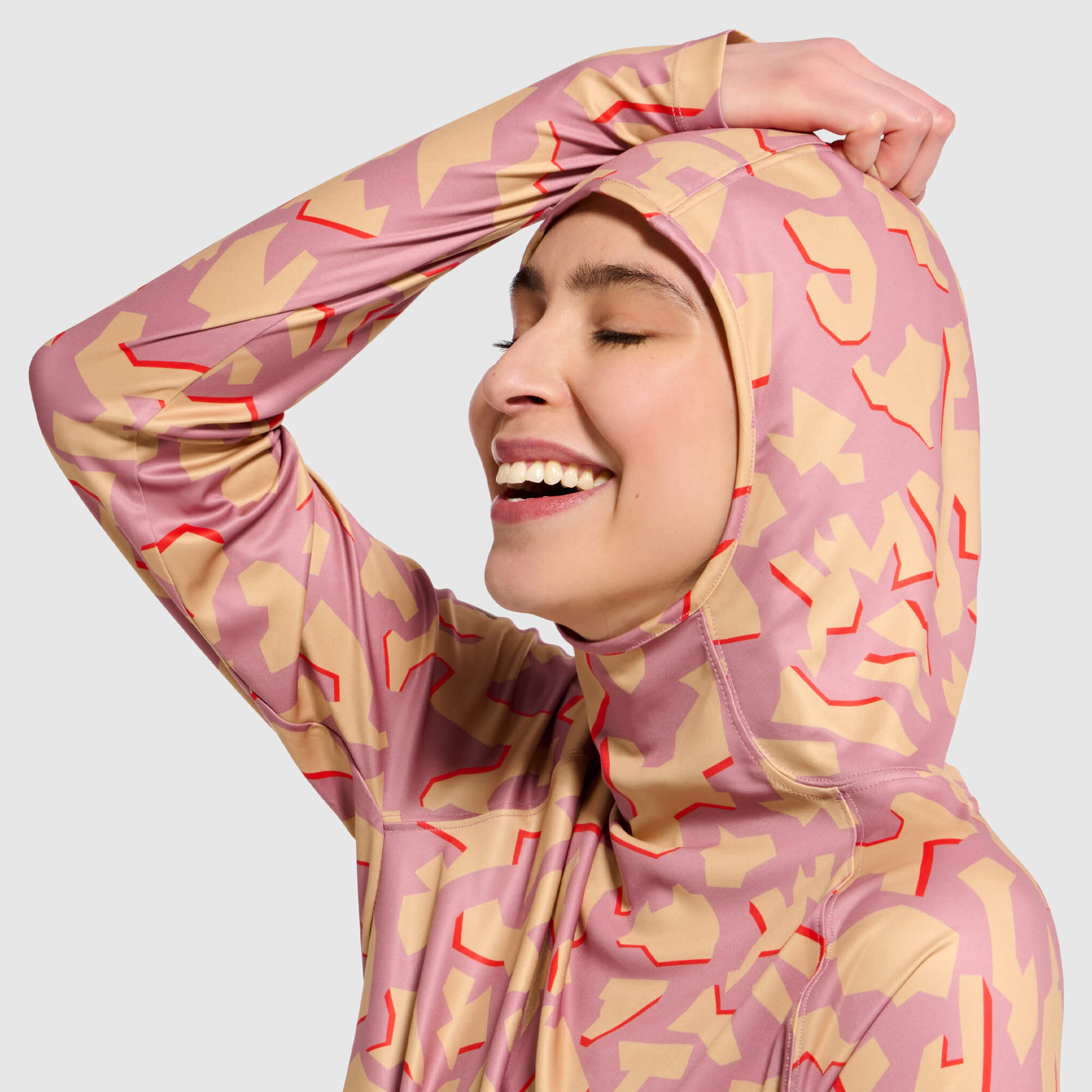 Women's Brackish Hoodie BlackStrap #color_dimentical rhododendron