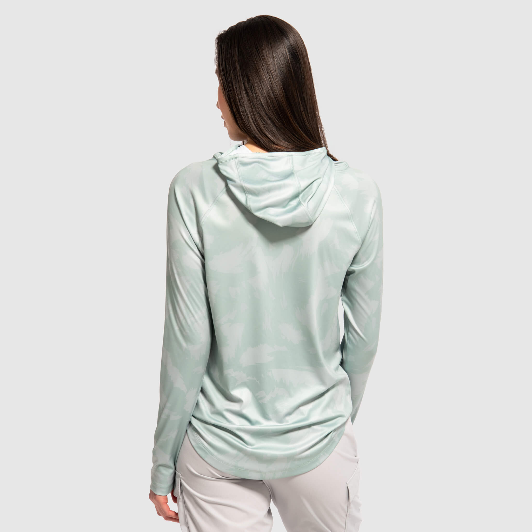 Women's Brackish Hoodie BlackStrap #color_slash spruce