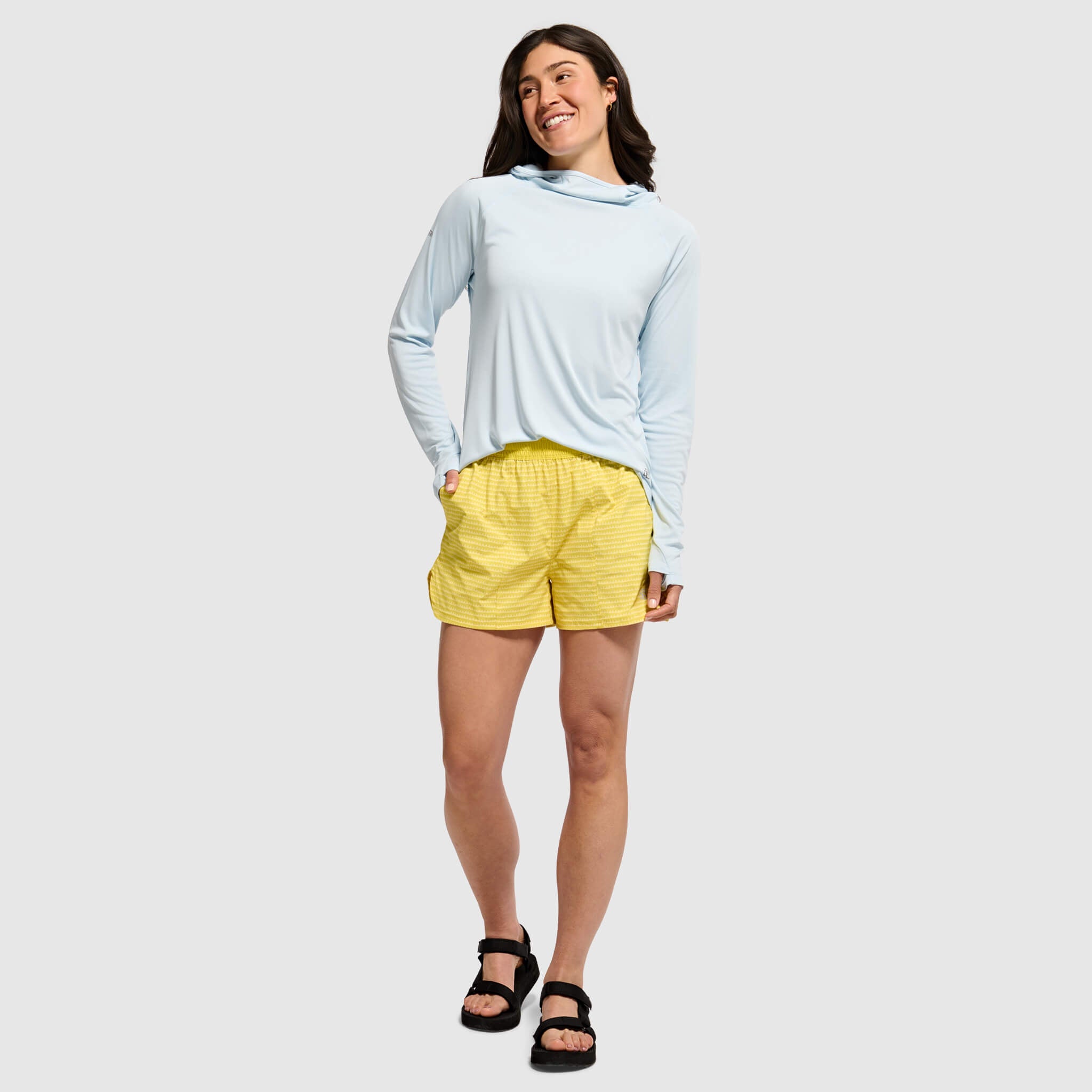 Women's Brackish Hoodie BlackStrap #color_stratus