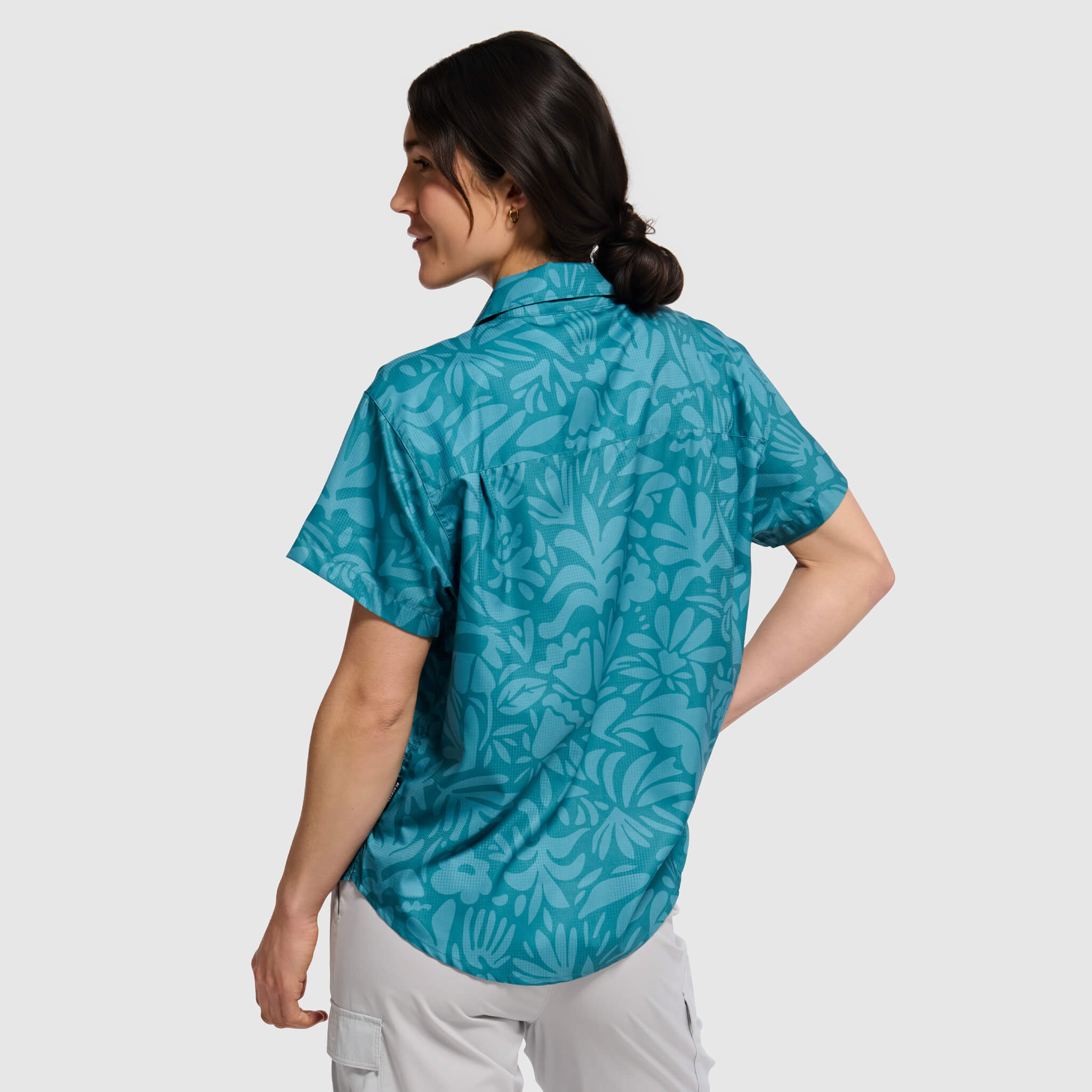 BlackStrap Women's Campshirt Button Up #color_florican surge