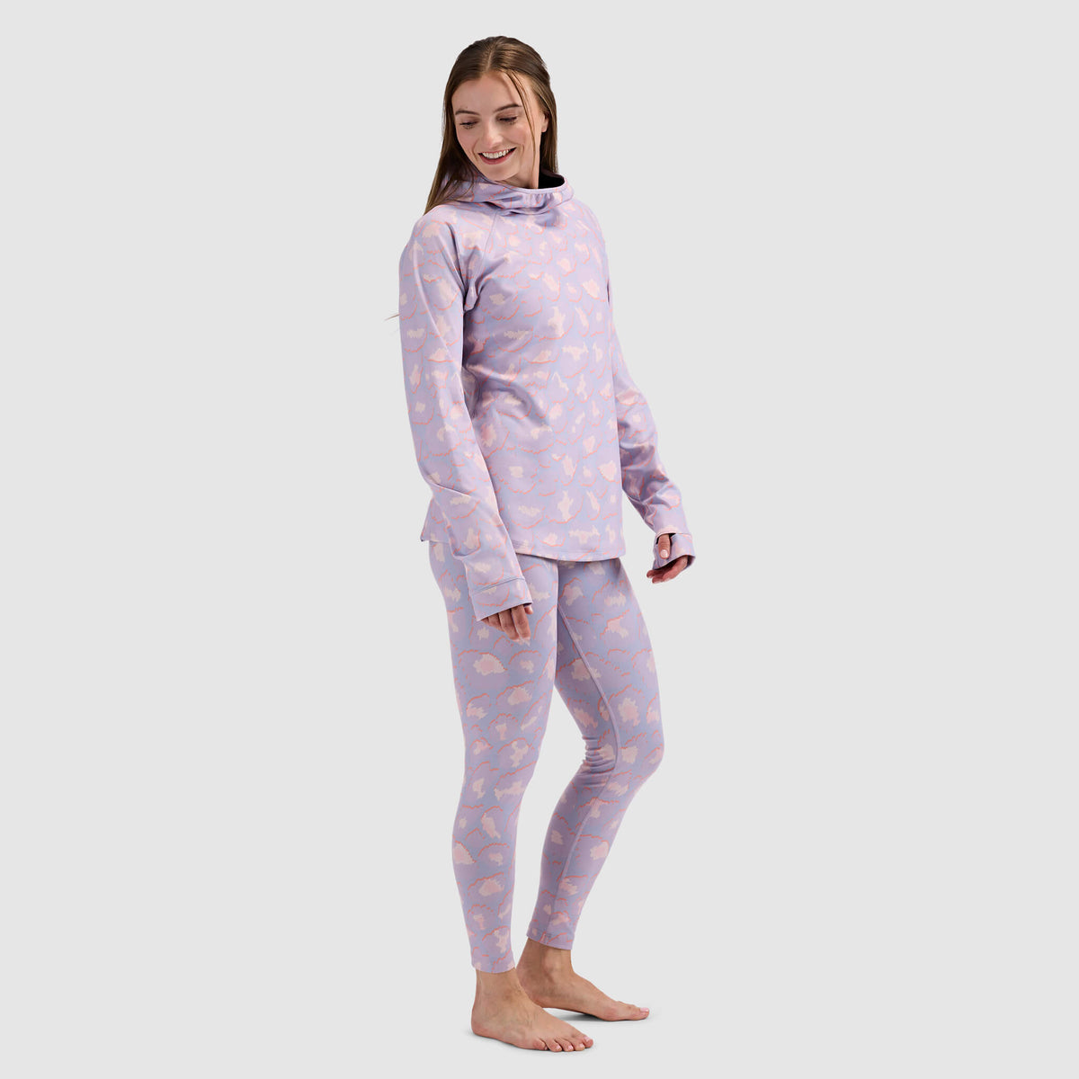 BlackStrap Women's Summit Baselayer Leggings #color_ocelot dusk