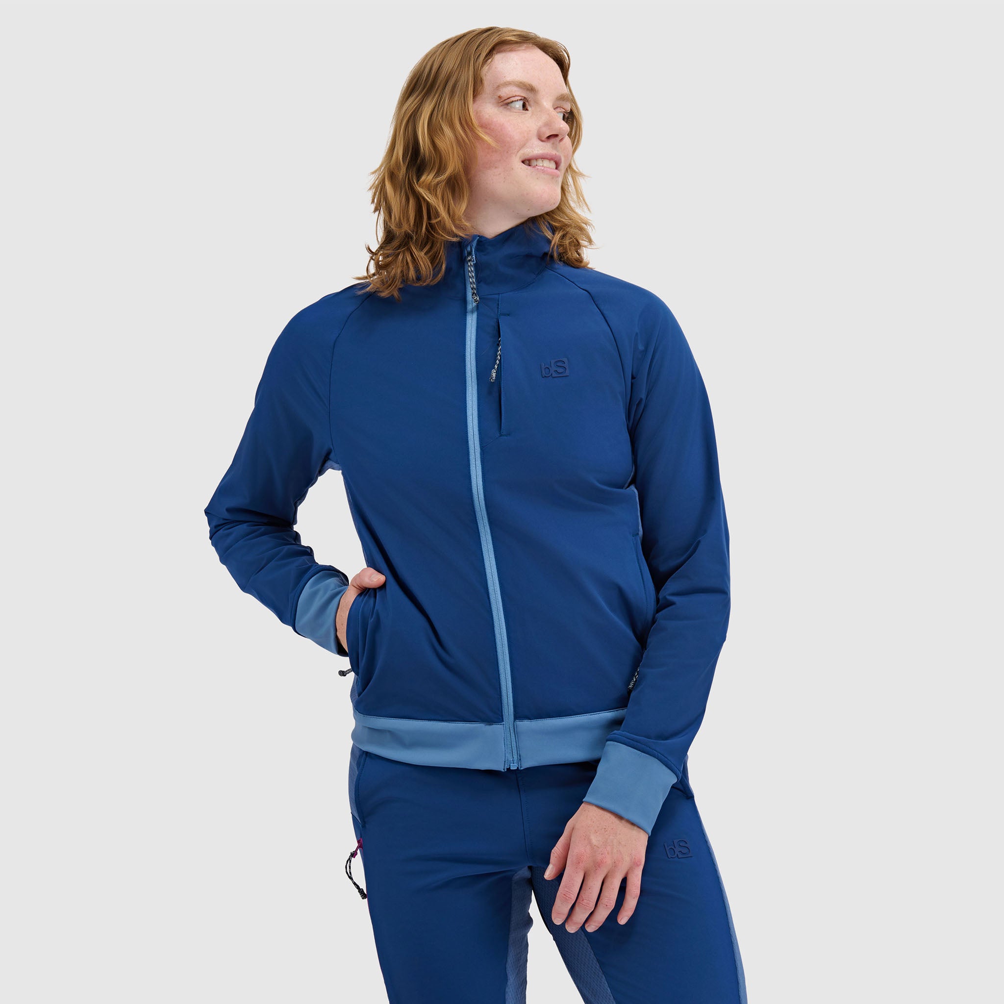 BlackStrap Womens Tribrid Full Zip Jacket #color_deschutes
