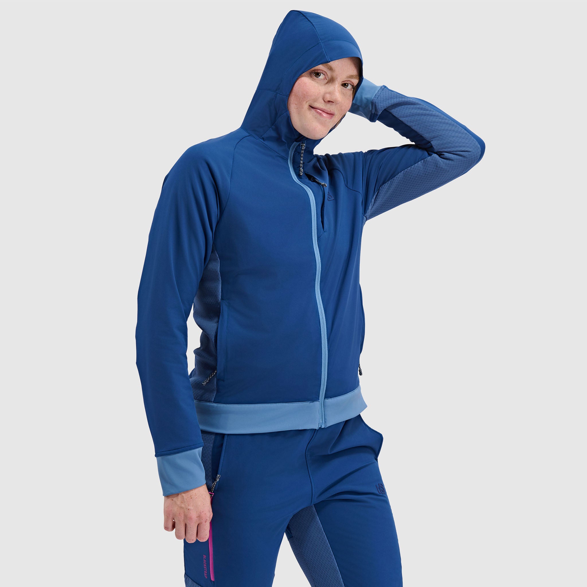 BlackStrap Womens Tribrid Full Zip Jacket #color_deschutes