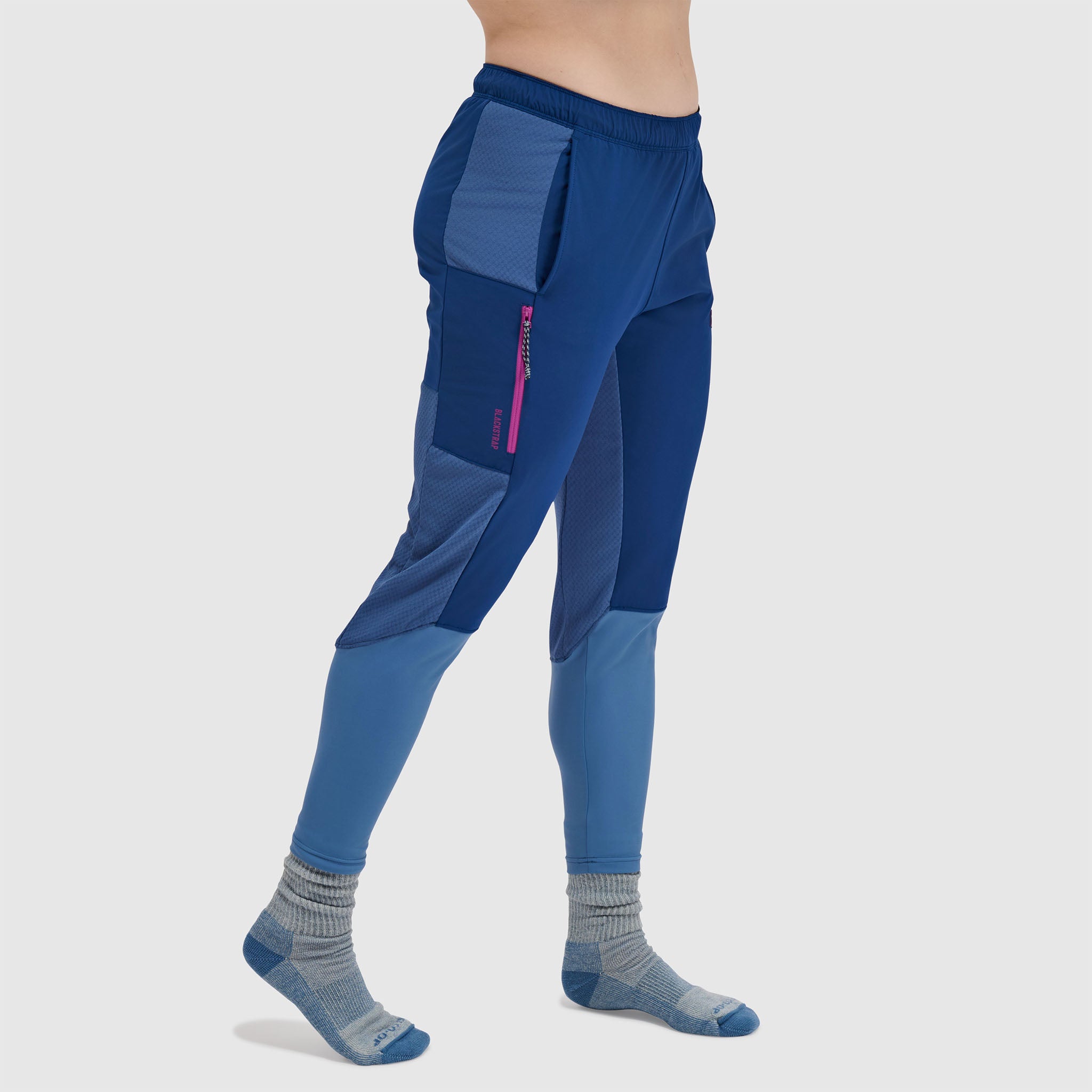 BlackStrap Women's Tribrid Grid Fleece Pant #color_deschutes