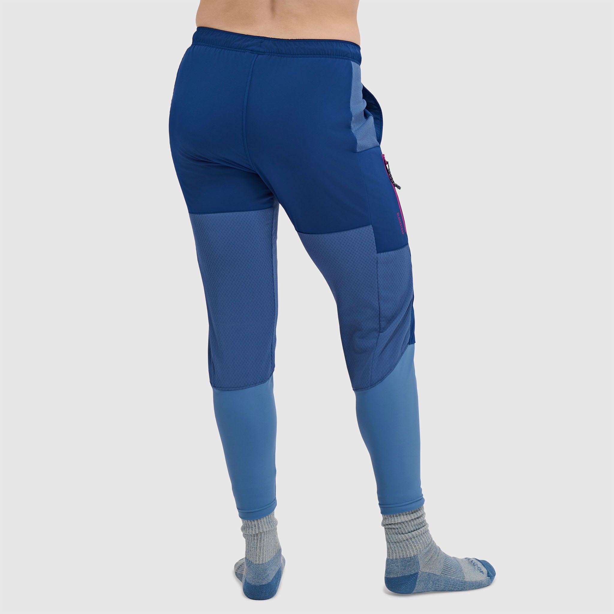 BlackStrap Women's Tribrid Grid Fleece Pant #color_deschutes