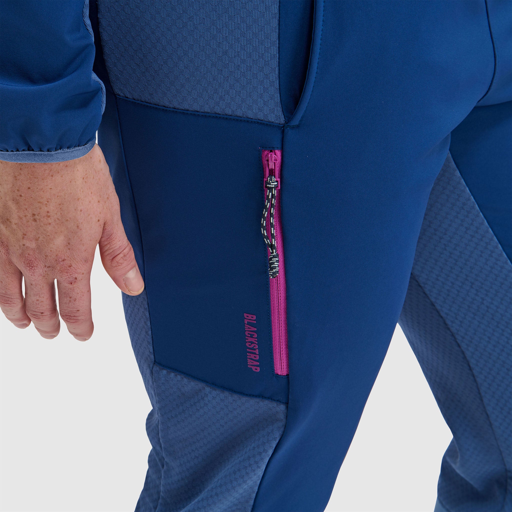 BlackStrap Women's Tribrid Grid Fleece Pant #color_deschutes