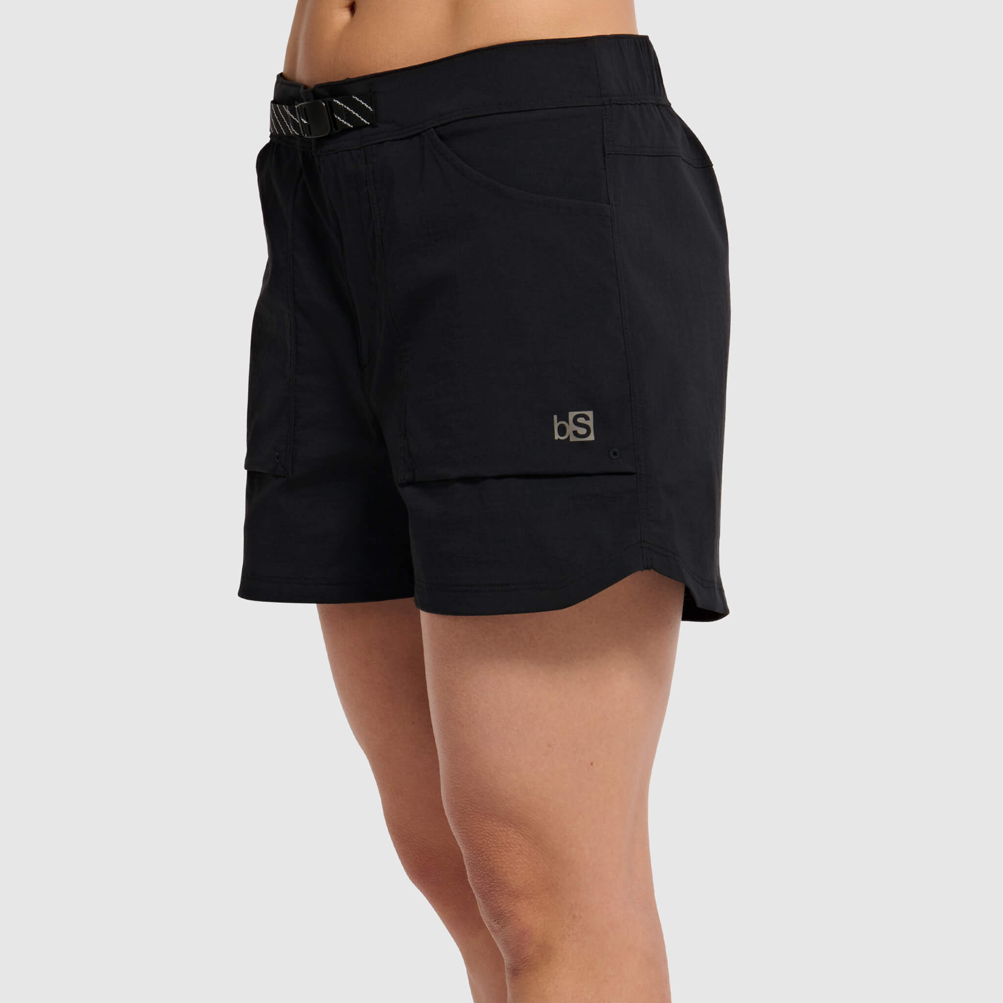 BlackStrap Women's Utility trail short #color_black