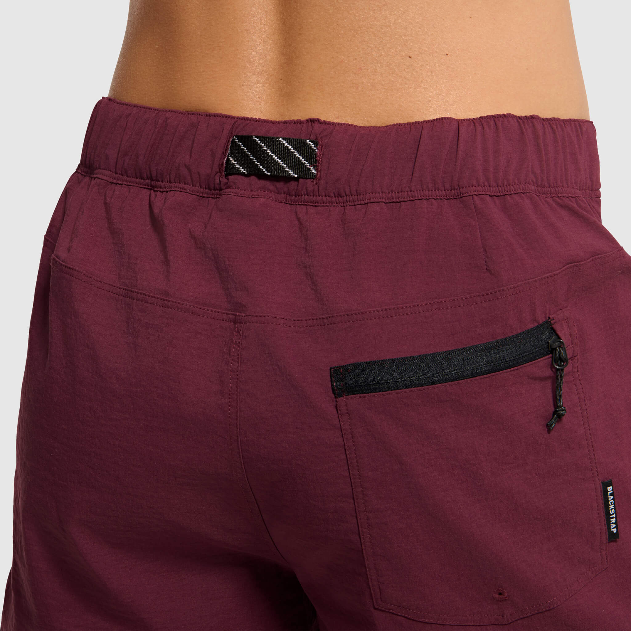 BlackStrap Women's Utility trail short #color_cherry