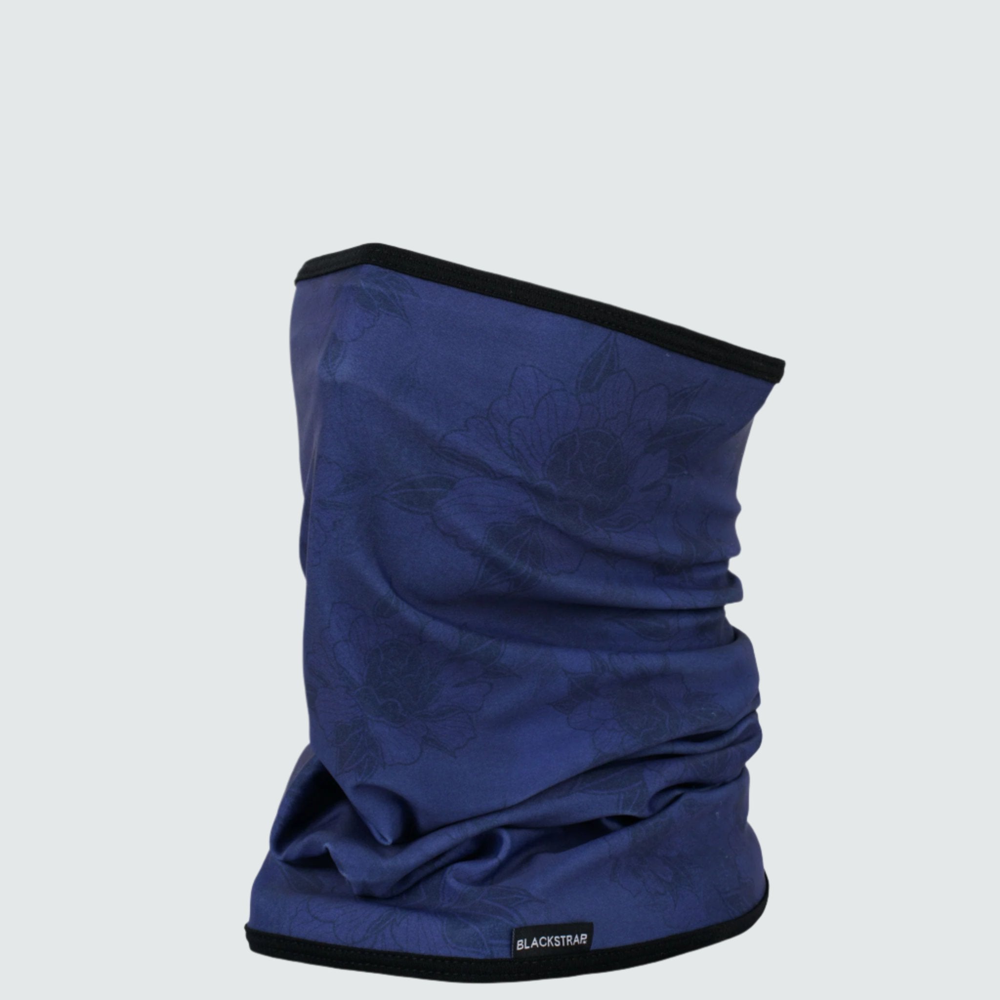 Apex Tube Neck Warmer | Prints BlackStrap Flora Slate #color_flora slate
