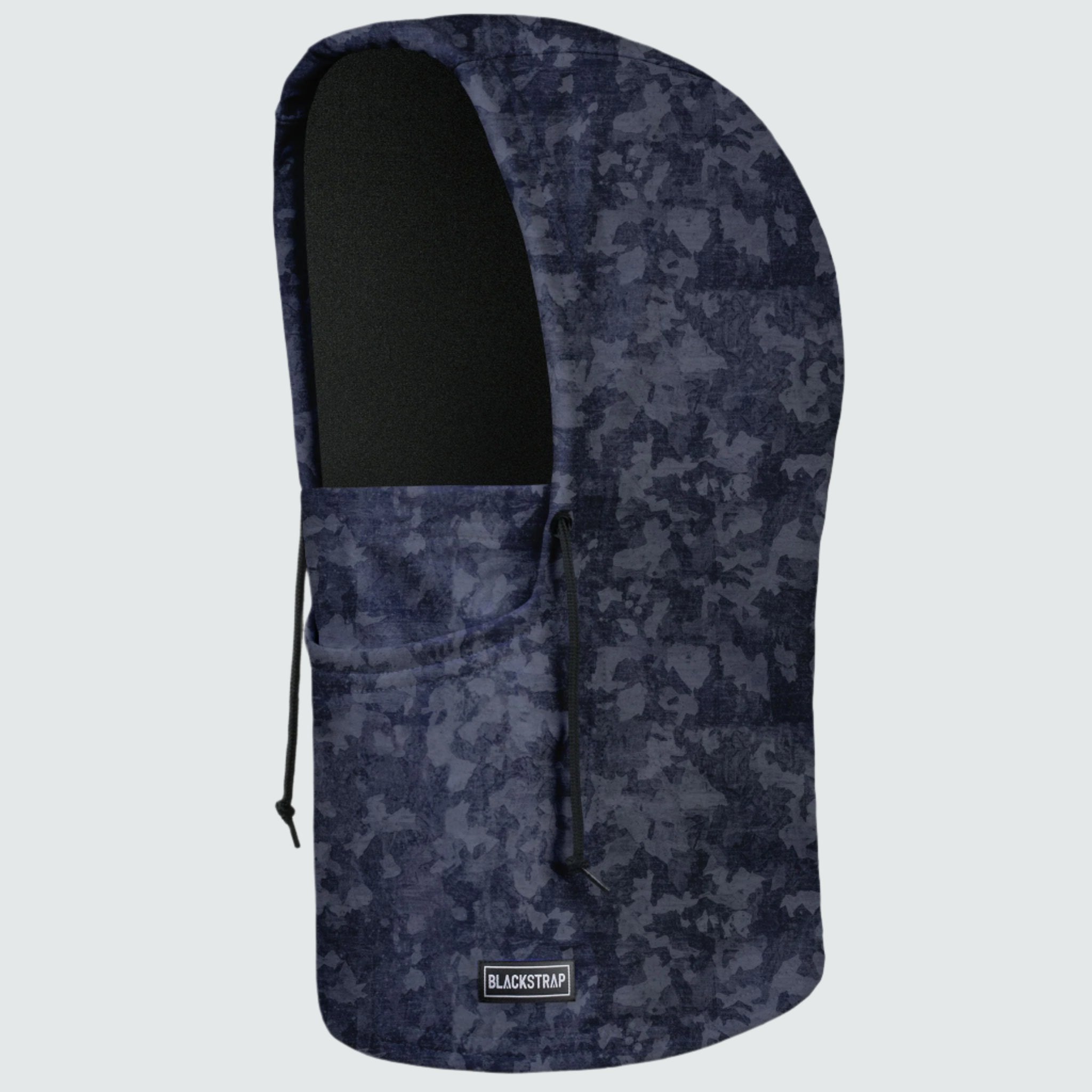 Camber Hood Adjustable Balaclava | Prints BlackStrap Canvas Black #color_canvas black