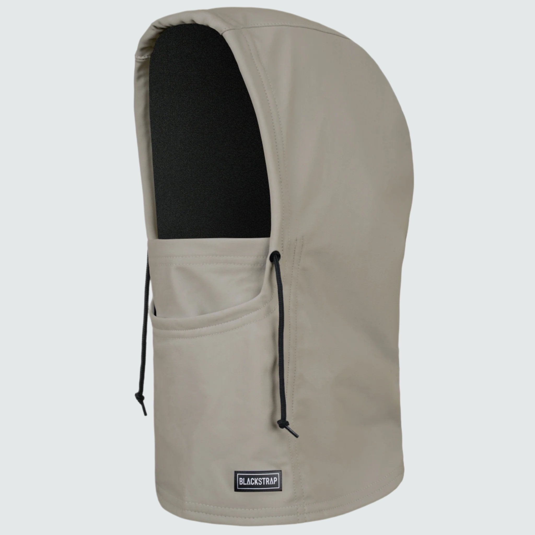 Camber Hood Adjustable Balaclava | Solids BlackStrap Peanut #color_peanut