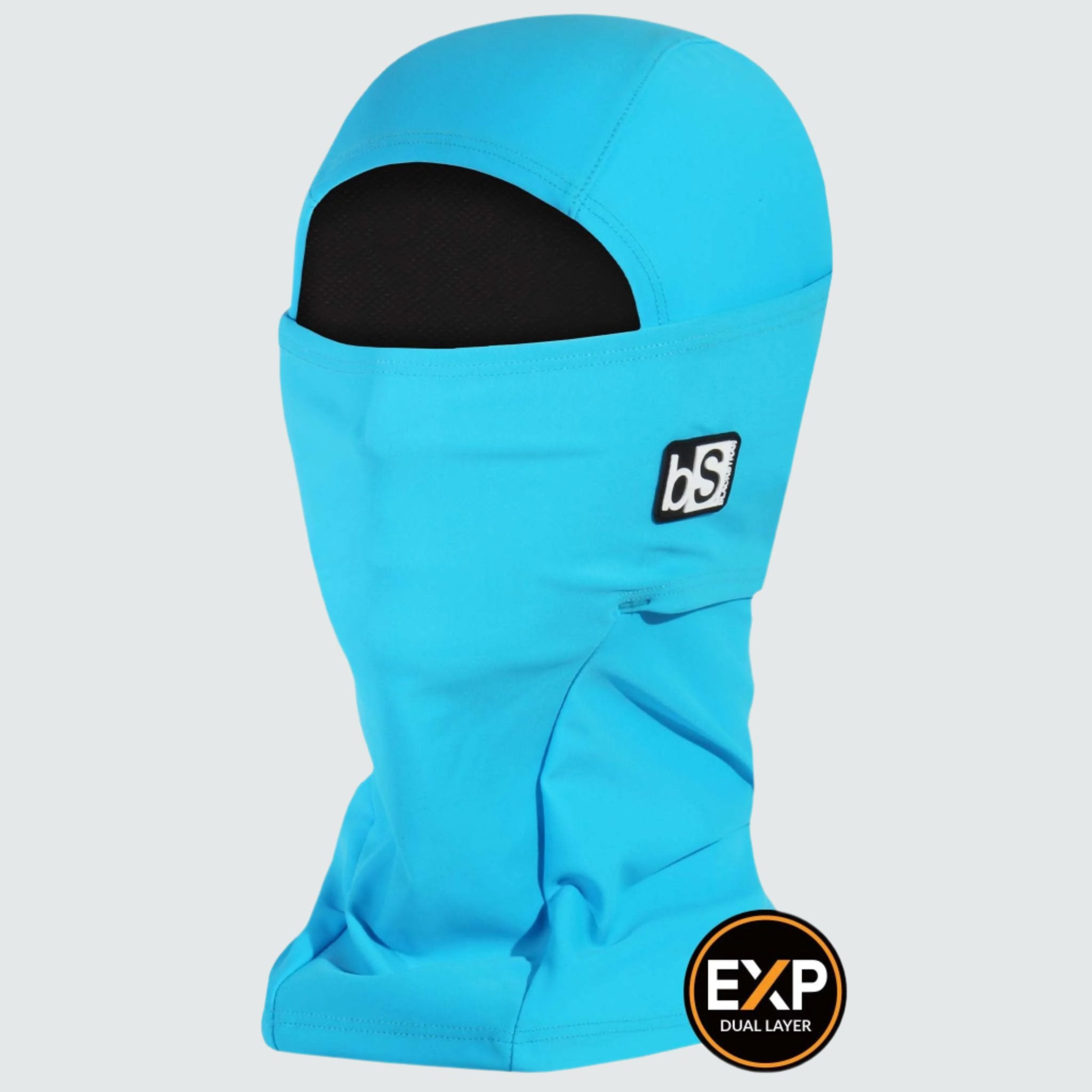Expedition Hood Balaclava | Solids BlackStrap Bright Blue #color_bright-blue