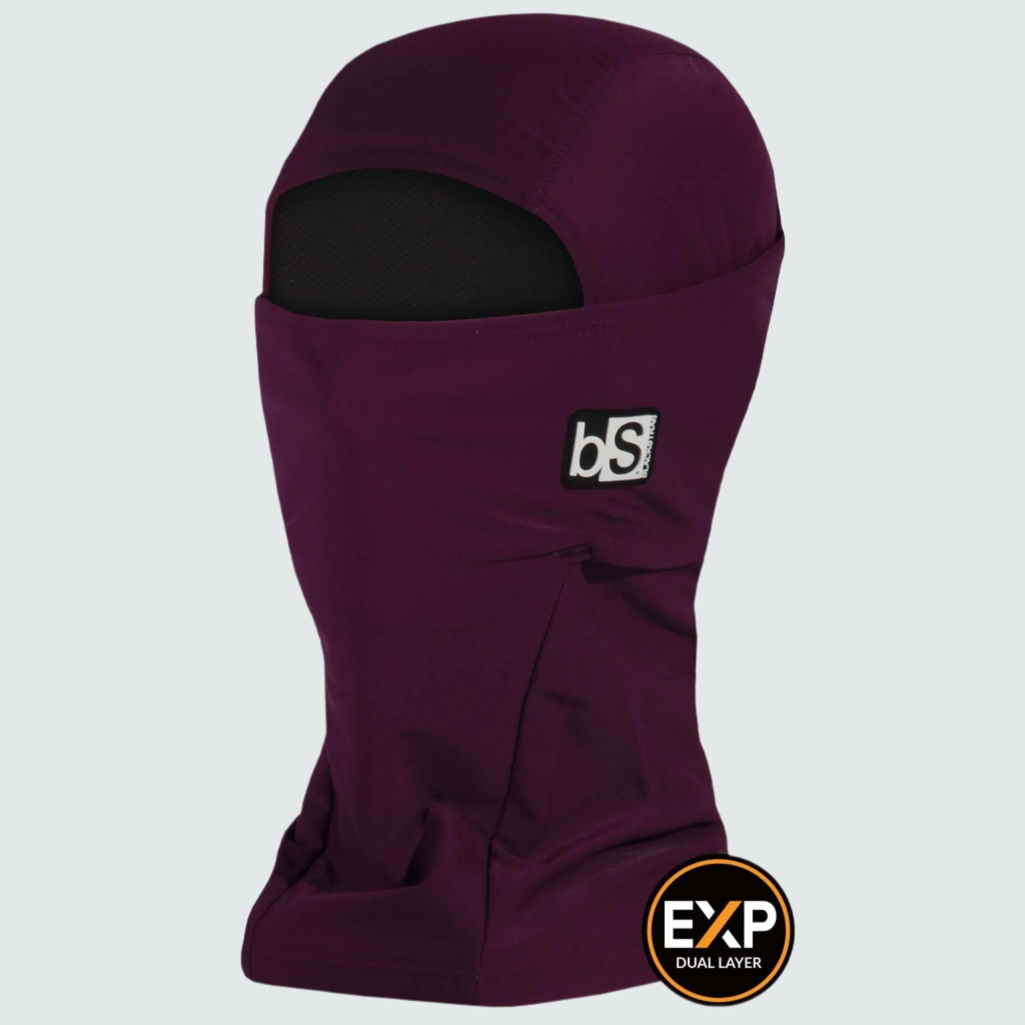 Expedition Hood Balaclava | Solids BlackStrap Merlot #color_merlot