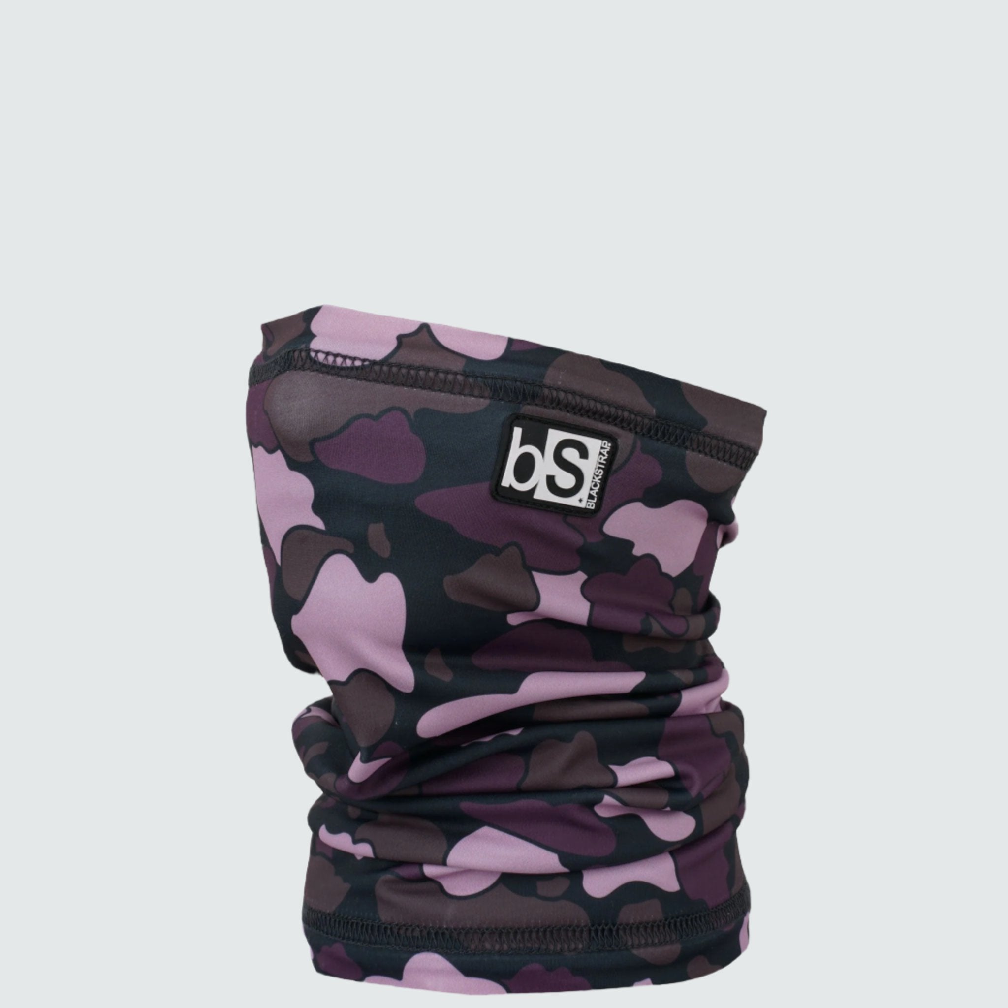 Kids' Dual Layer Tube Neck Warmer | Prints BlackStrap Cloudcam Berry #color_cloudcam berry