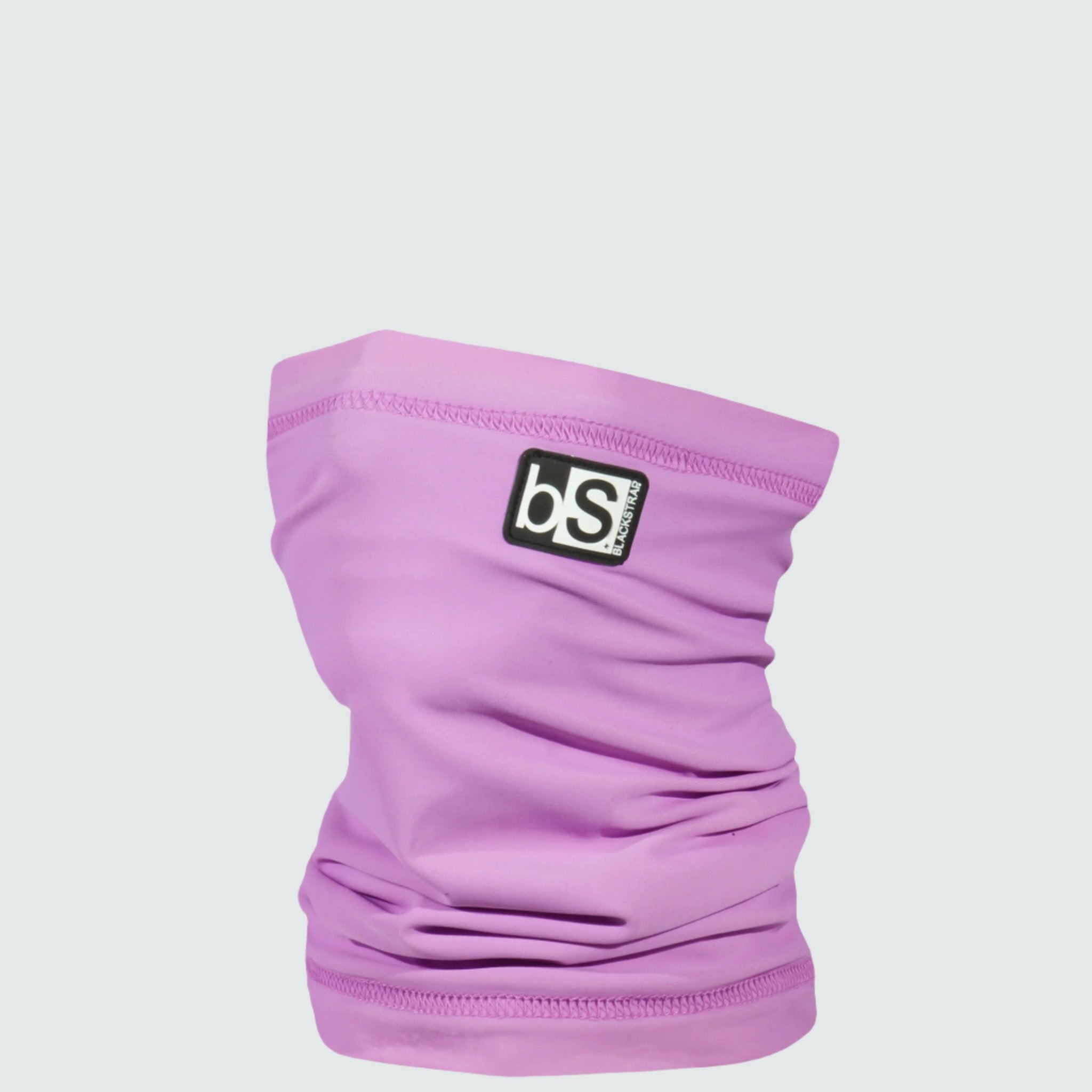 Kids' Dual Layer Tube Neck Warmer | Solids BlackStrap Orchid #color_orchid