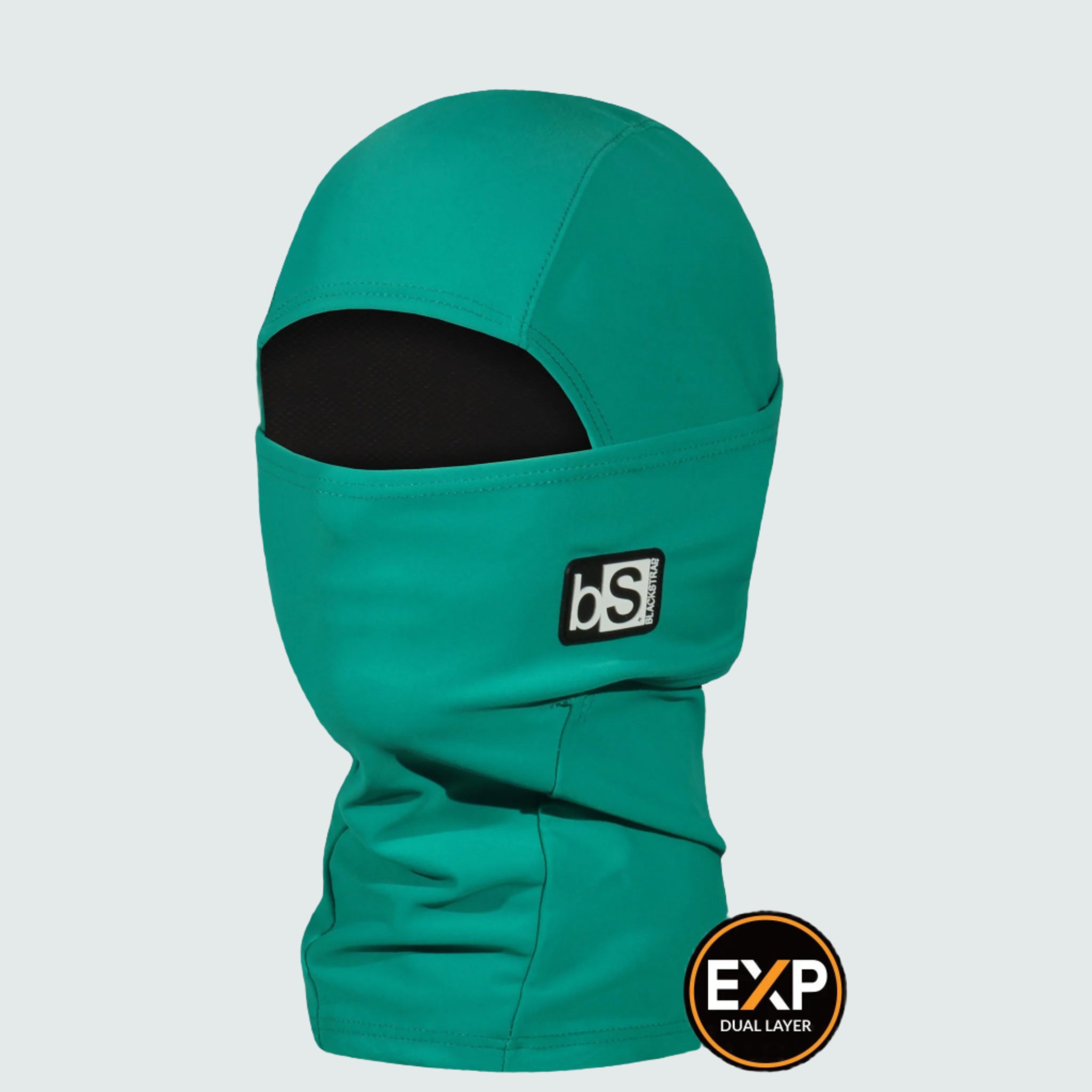 Kids' Expedition Hood Balaclava | Solids BlackStrap Jade #color_jade