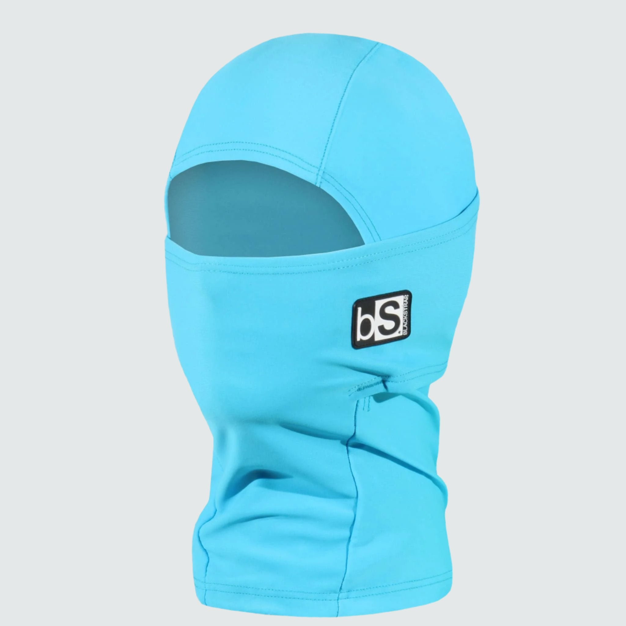 Kids' Hood Balaclava | Solids BlackStrap Bright Blue #color_bright blue