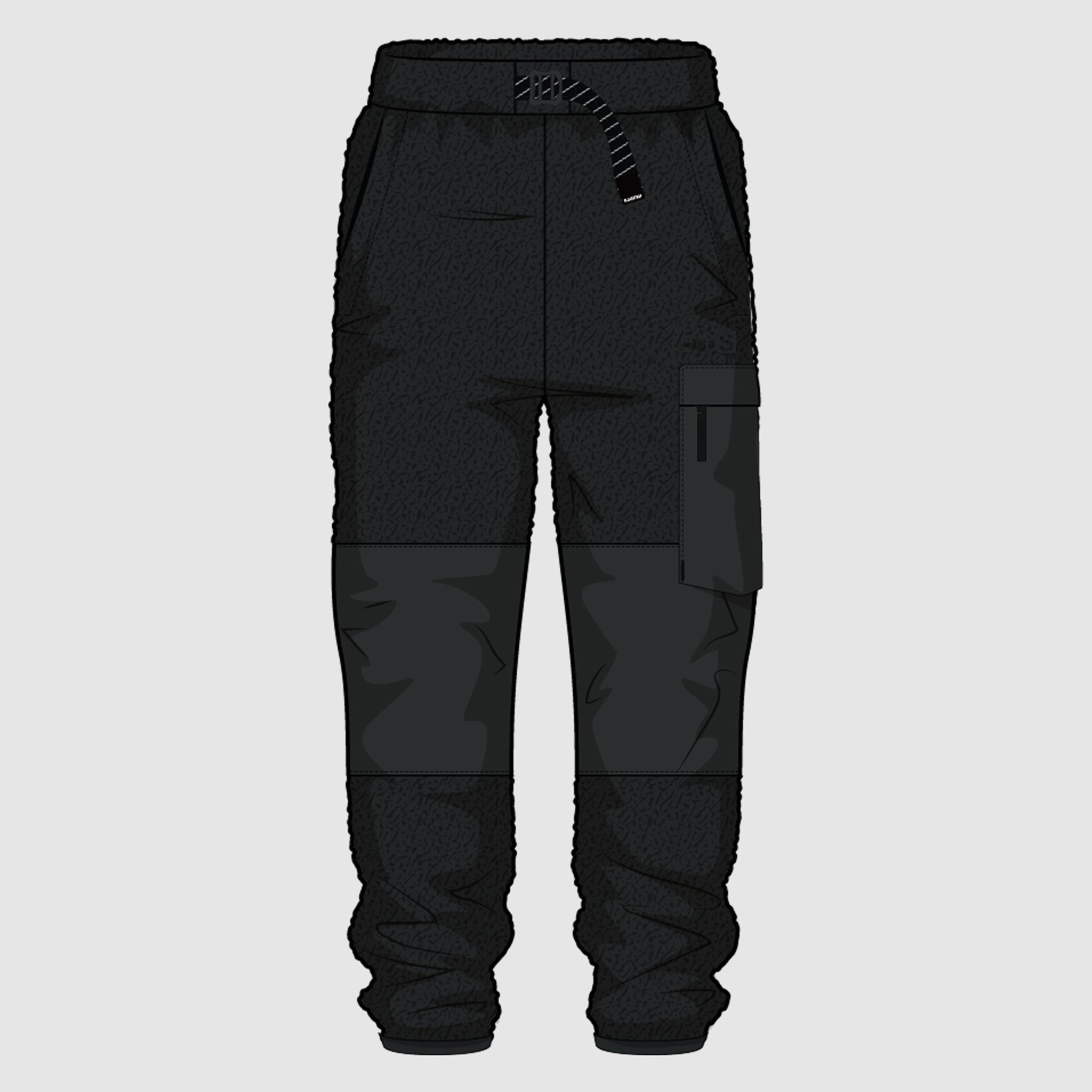 BlackStrap Mens Caldera Fleece Pant #color_black