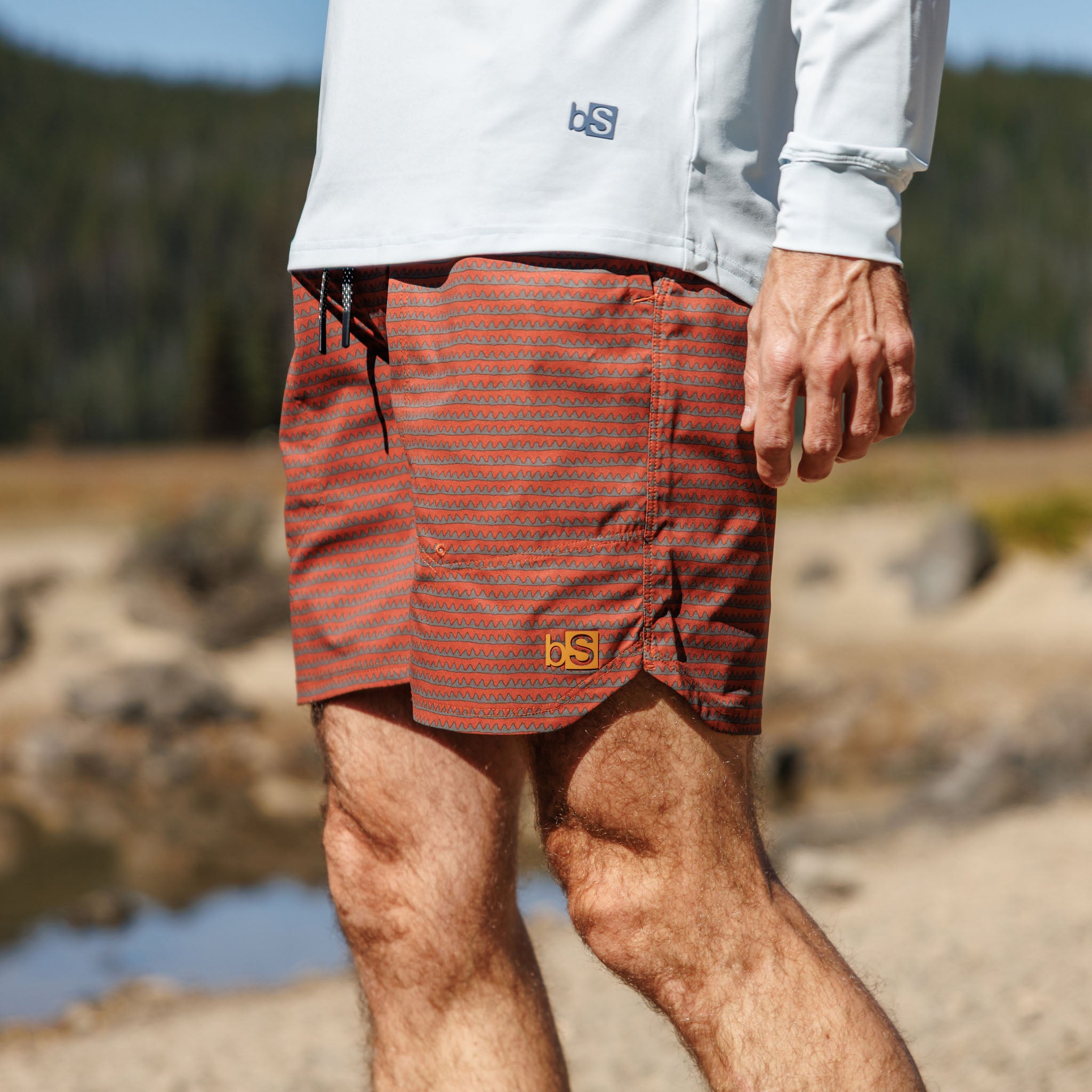 BlackStrap Men's Evap Short #color_sharktooth jory