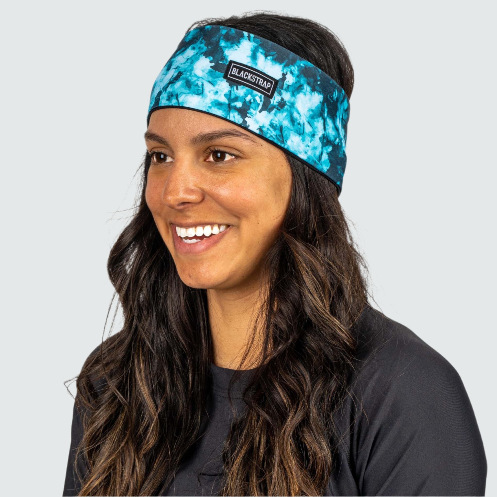 BlackStrap Snowbird Headband #color_tie-dye-teal