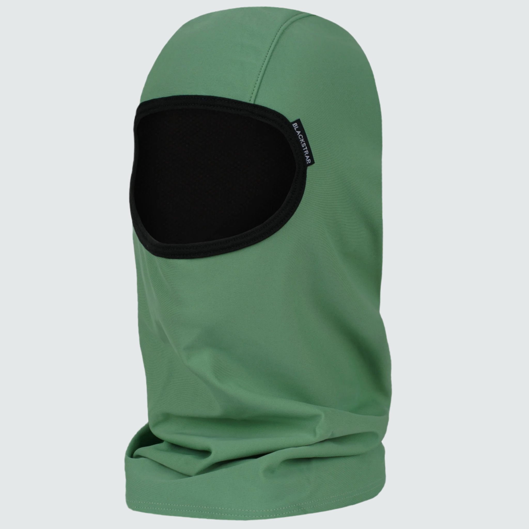 Sock Hood Balaclava | Solids BlackStrap Basil #color_basil