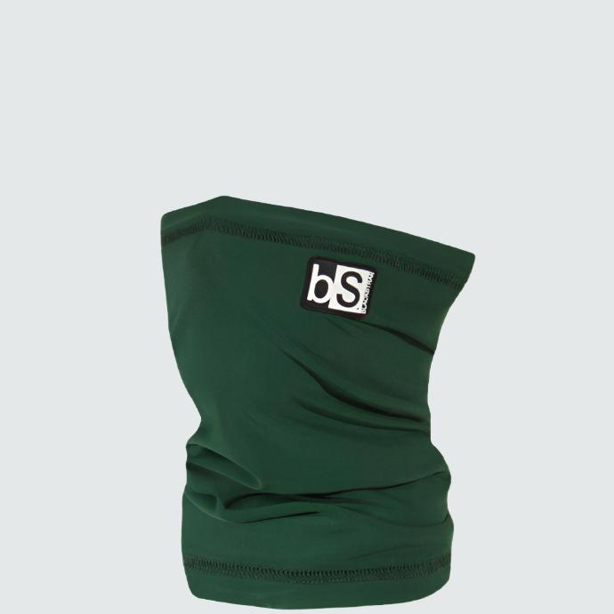 Kids' Dual Layer Tube Neck Warmer | Solids BlackStrap Forest Green #color_forest green