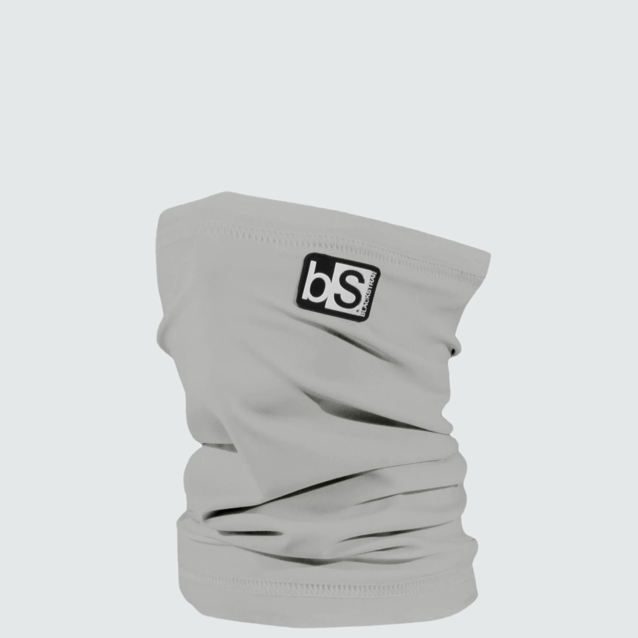 Kids' Dual Layer Tube Neck Warmer | Solids BlackStrap Steel #color_steel