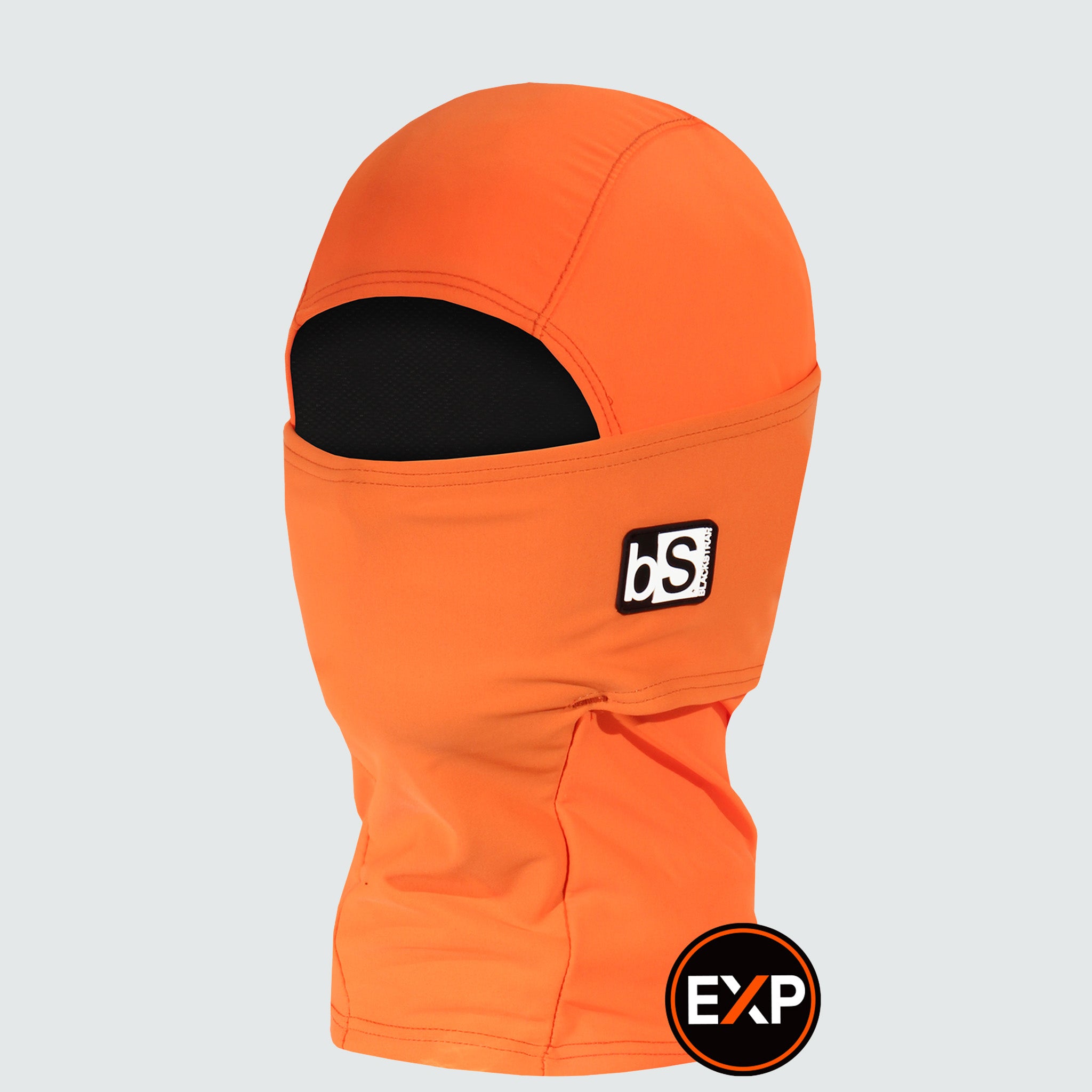 Kids' Expedition Hood Balaclava | Solids BlackStrap Bright Orange #color_bright-orange