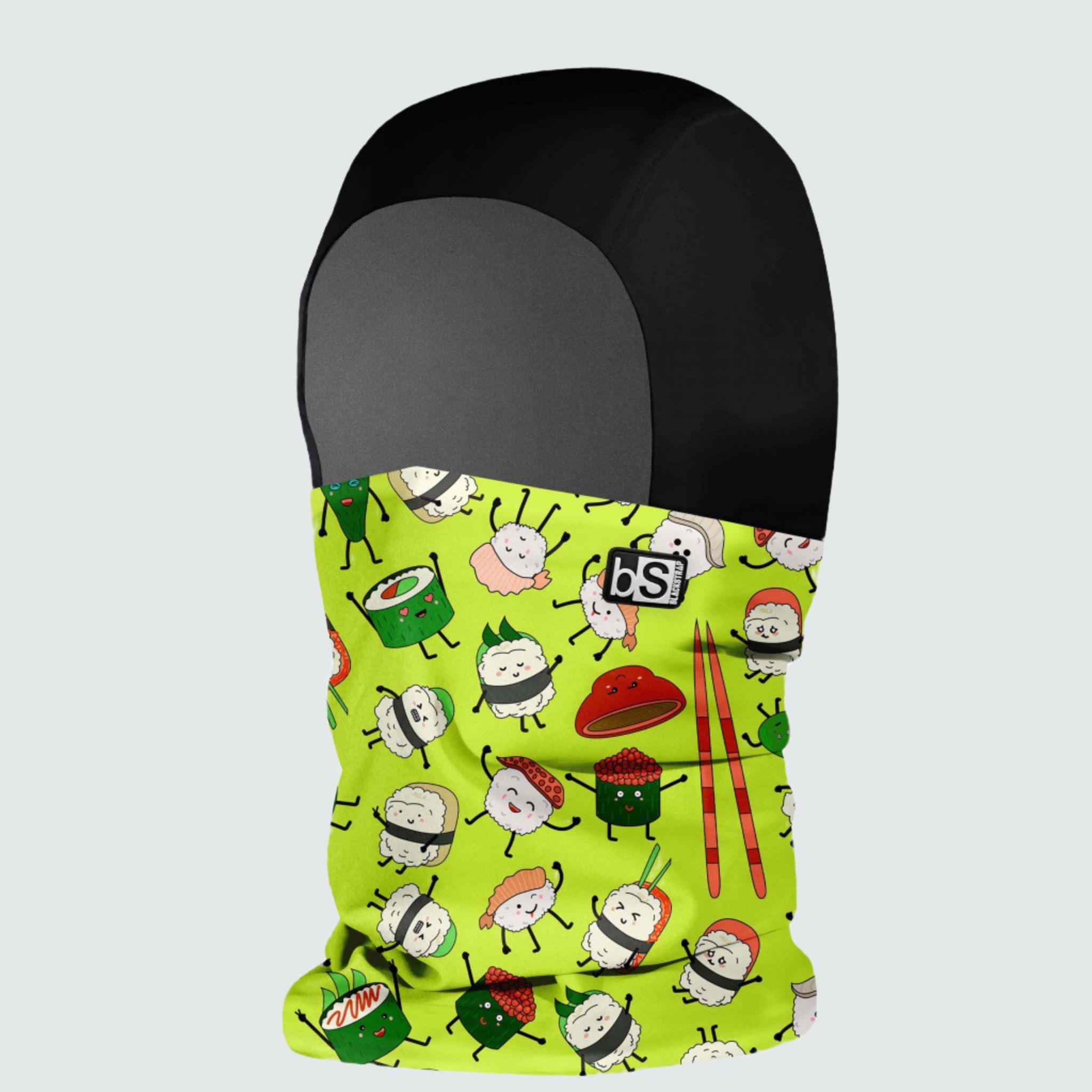 Kids' Treble Hood Balaclava BlackStrap #color_sushi wasabi