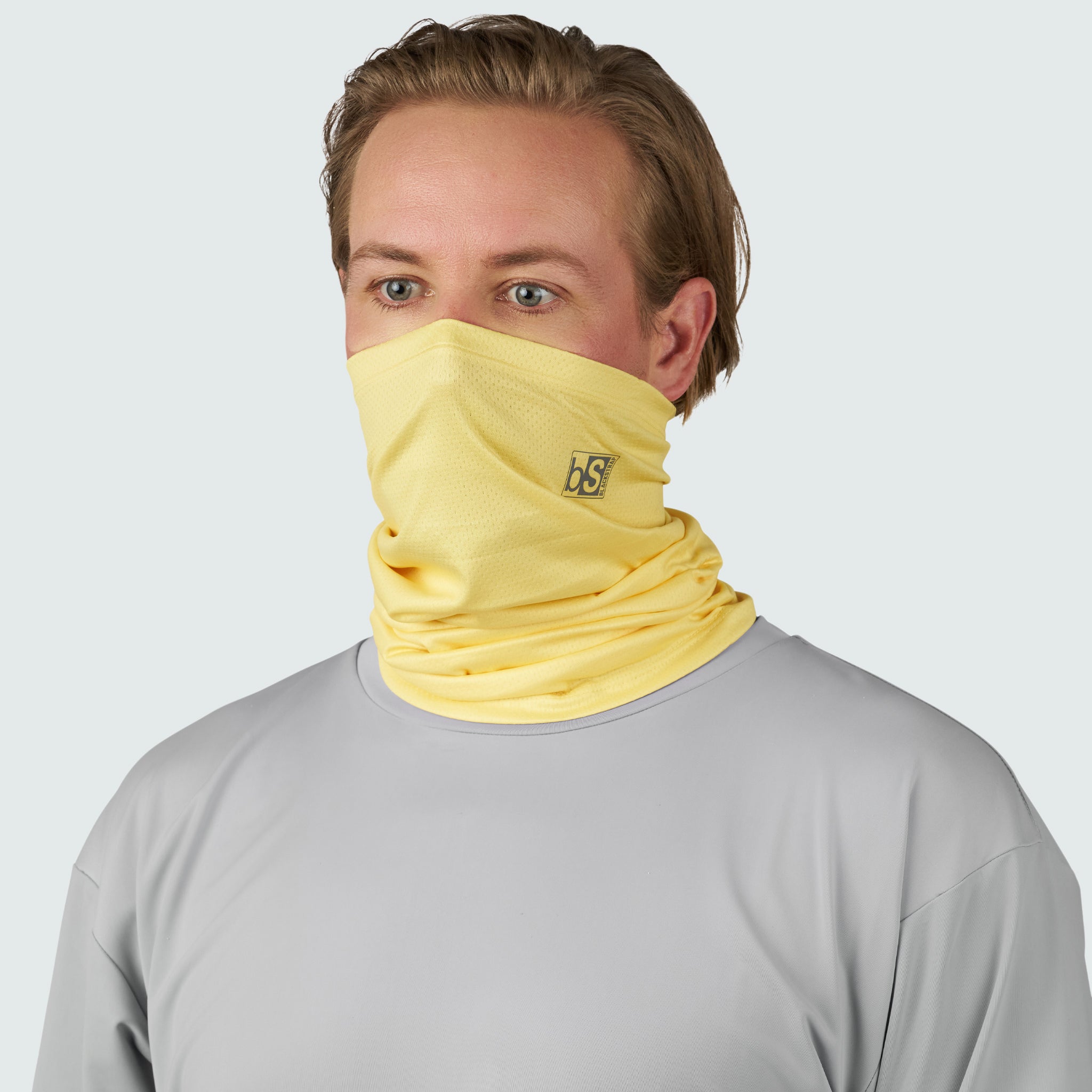 Daily Tube Neck Gaiter | Solids BlackStrap Sunshine #color_sunshine