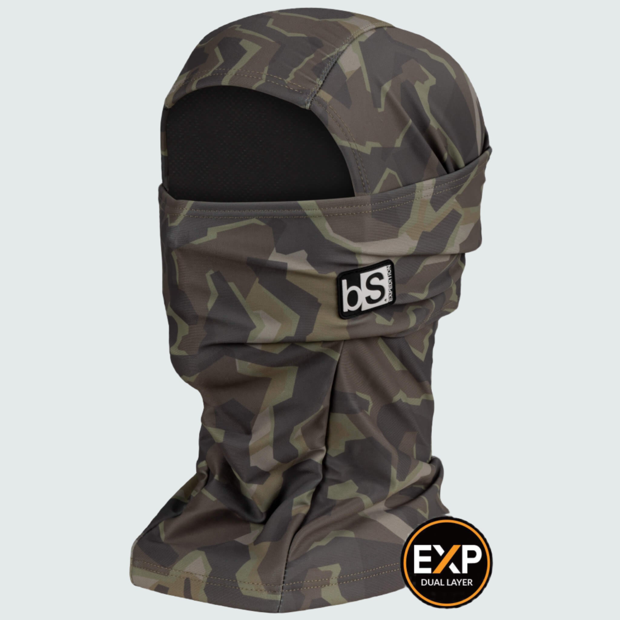 Expedition Hood Balaclava | Prints BlackStrap Breakup Olive #color_breakup-olive