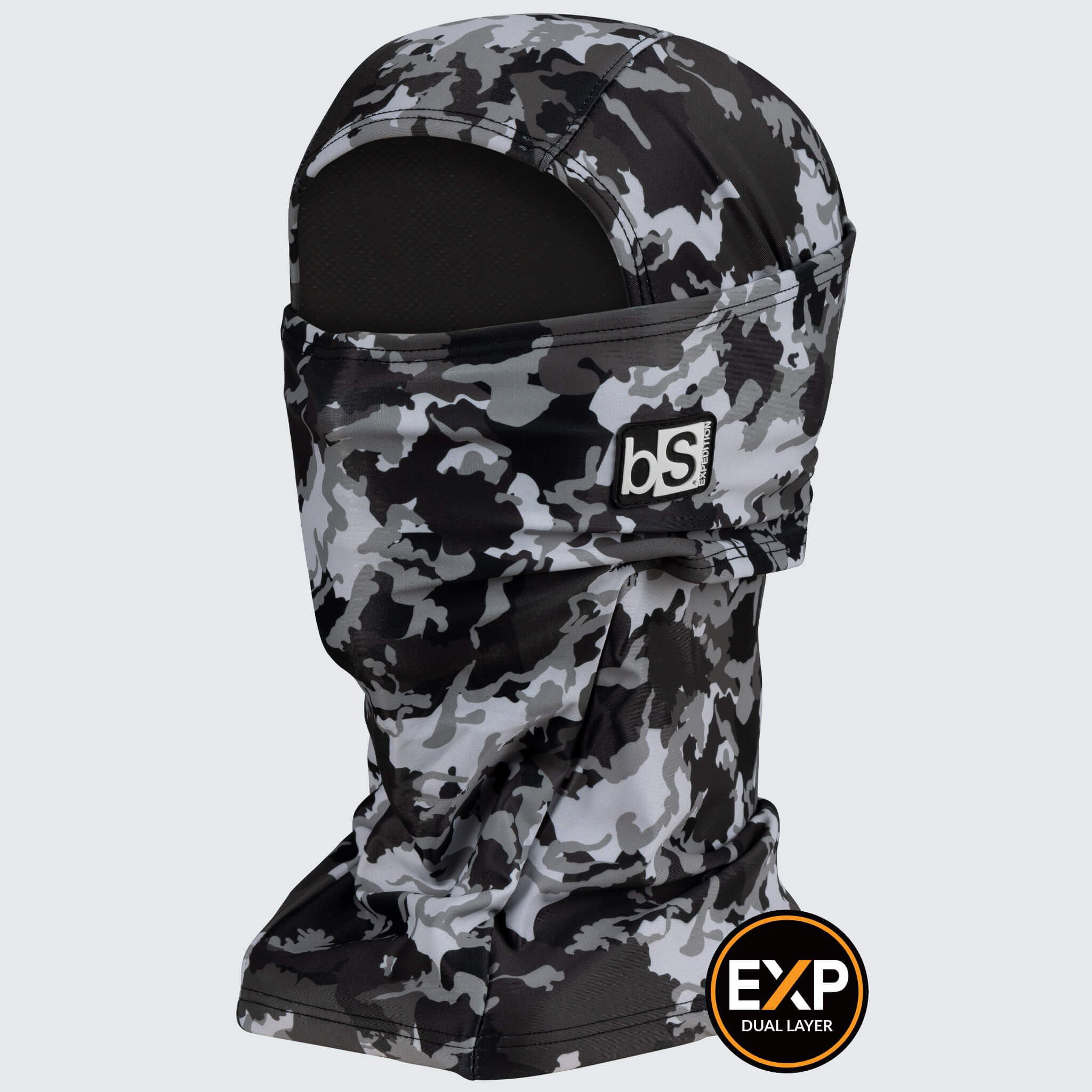 Expedition Hood Balaclava | Prints BlackStrap Pangea Mono #color_pangea-mono