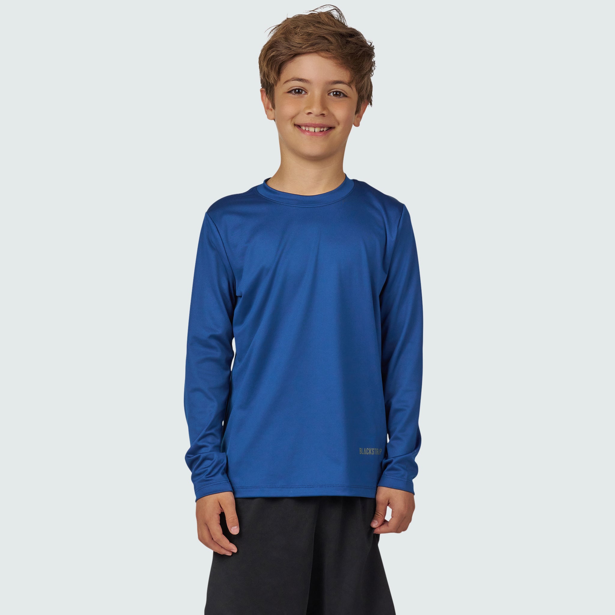 Kids' Brackish Crewneck Long Sleeve BlackStrap #color_deschutes
