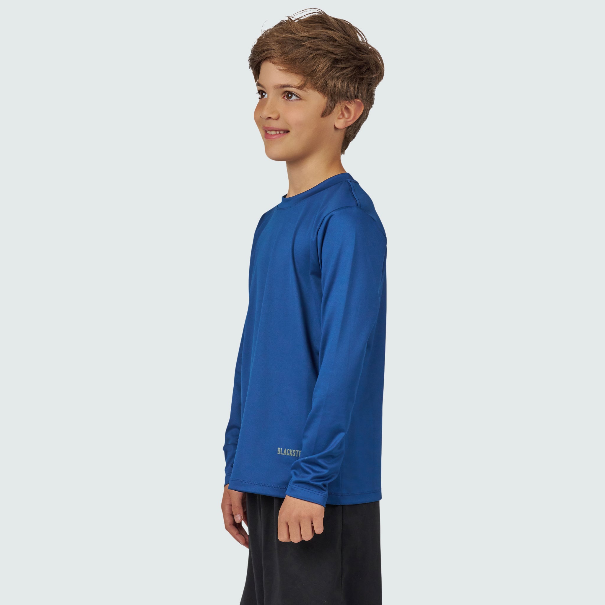 Kids' Brackish Crewneck Long Sleeve BlackStrap #color_deschutes