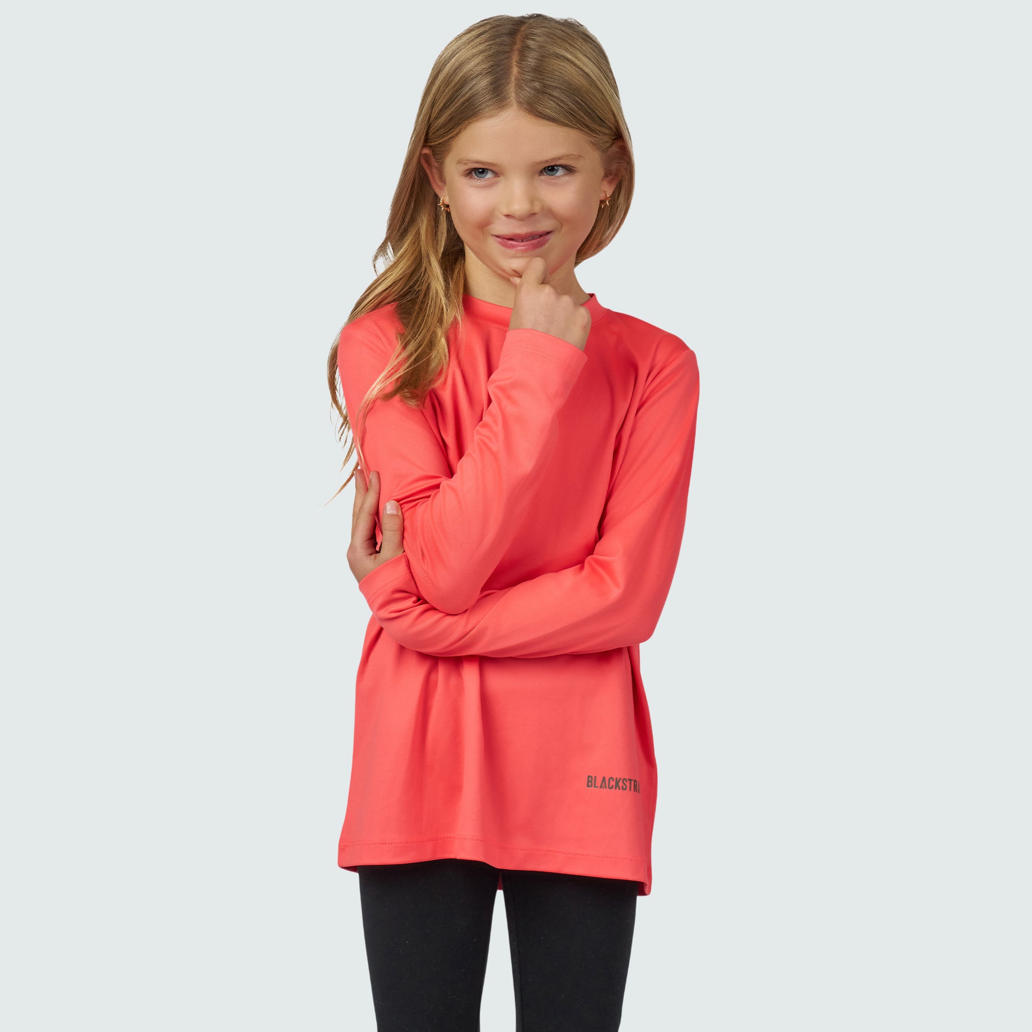 Kids' Brackish Crewneck Long Sleeve BlackStrap #color_maple