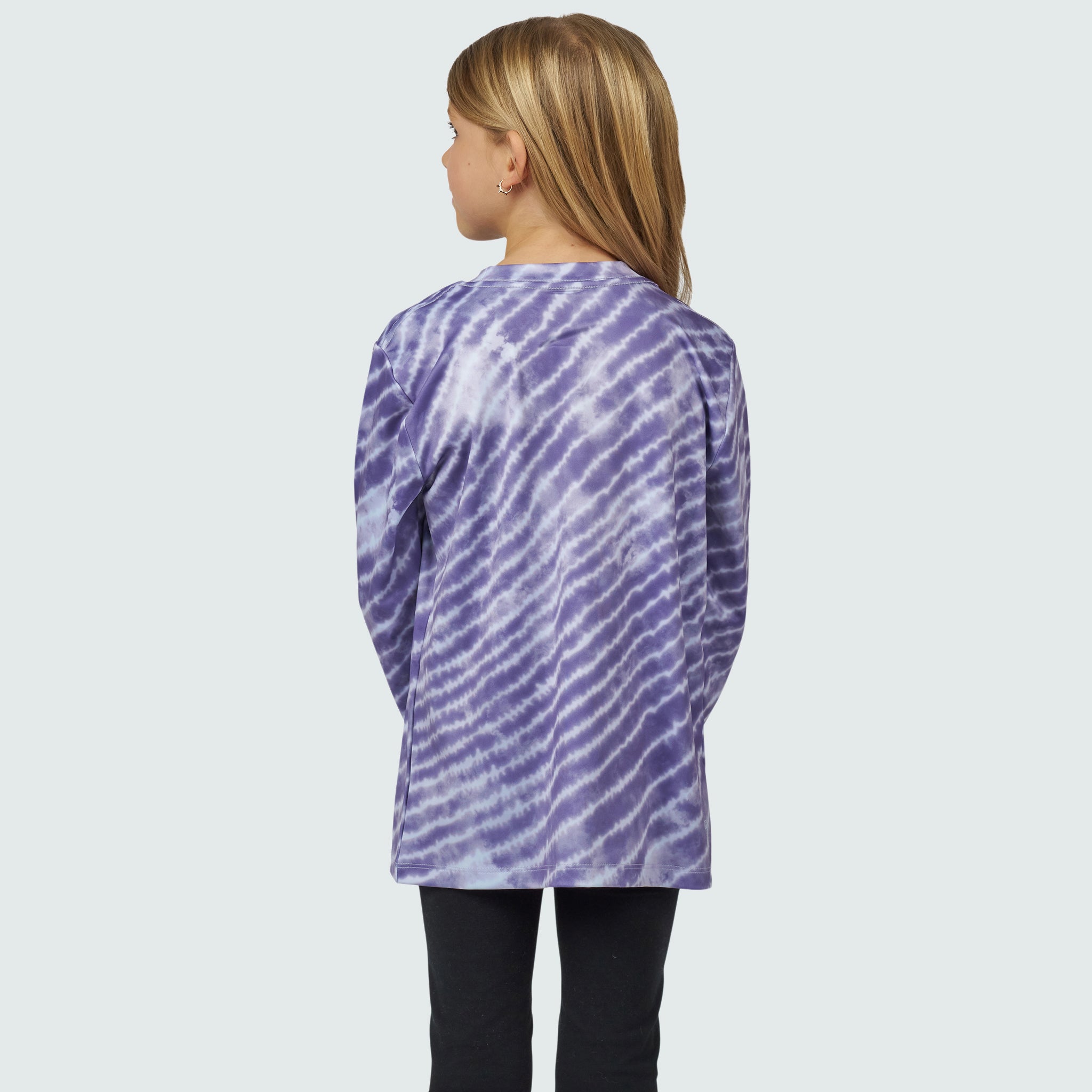 Kids' Brackish Crewneck Long Sleeve BlackStrap #color_sunkissed crescent
