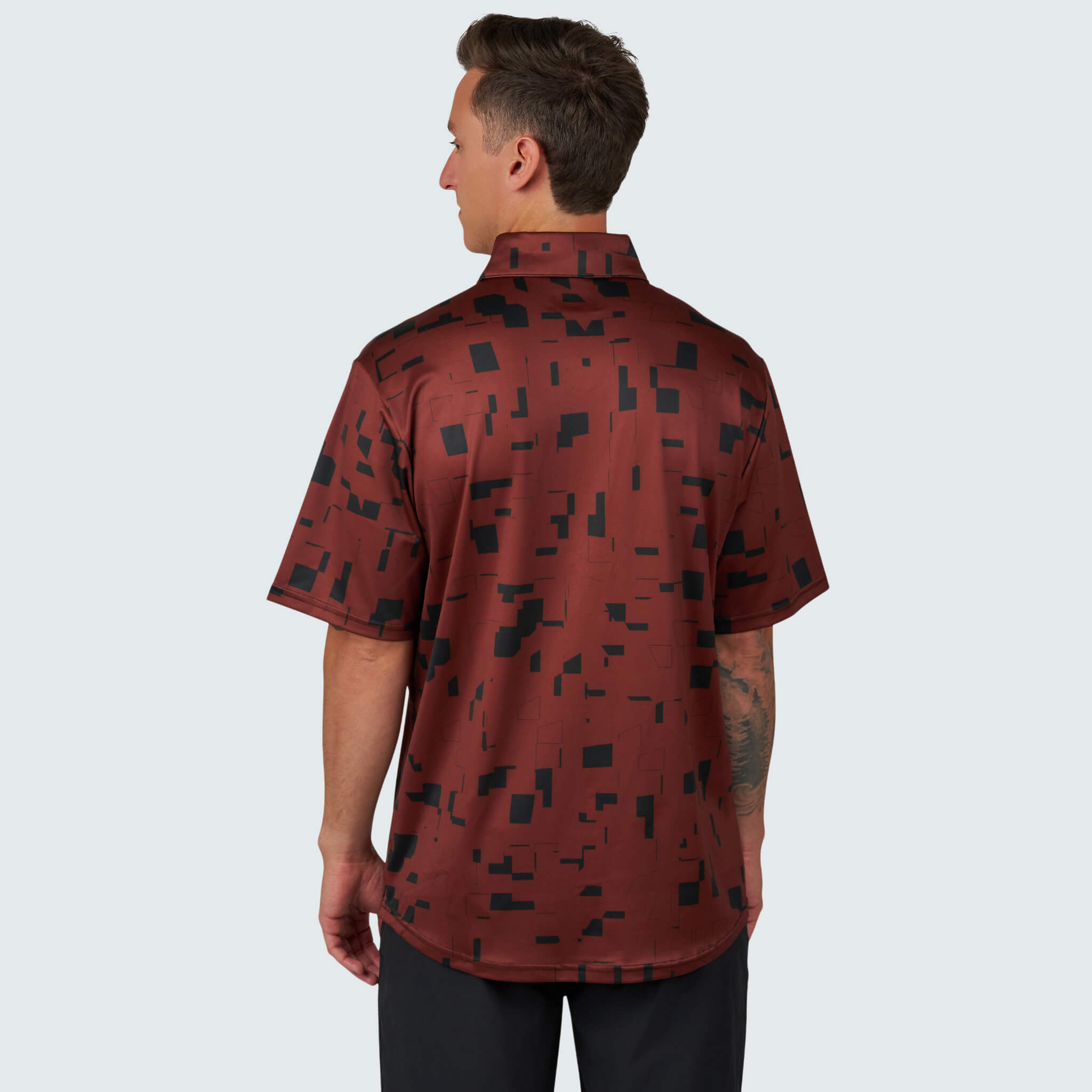 Men's Brackish Button Up BlackStrap #color_blocks jory