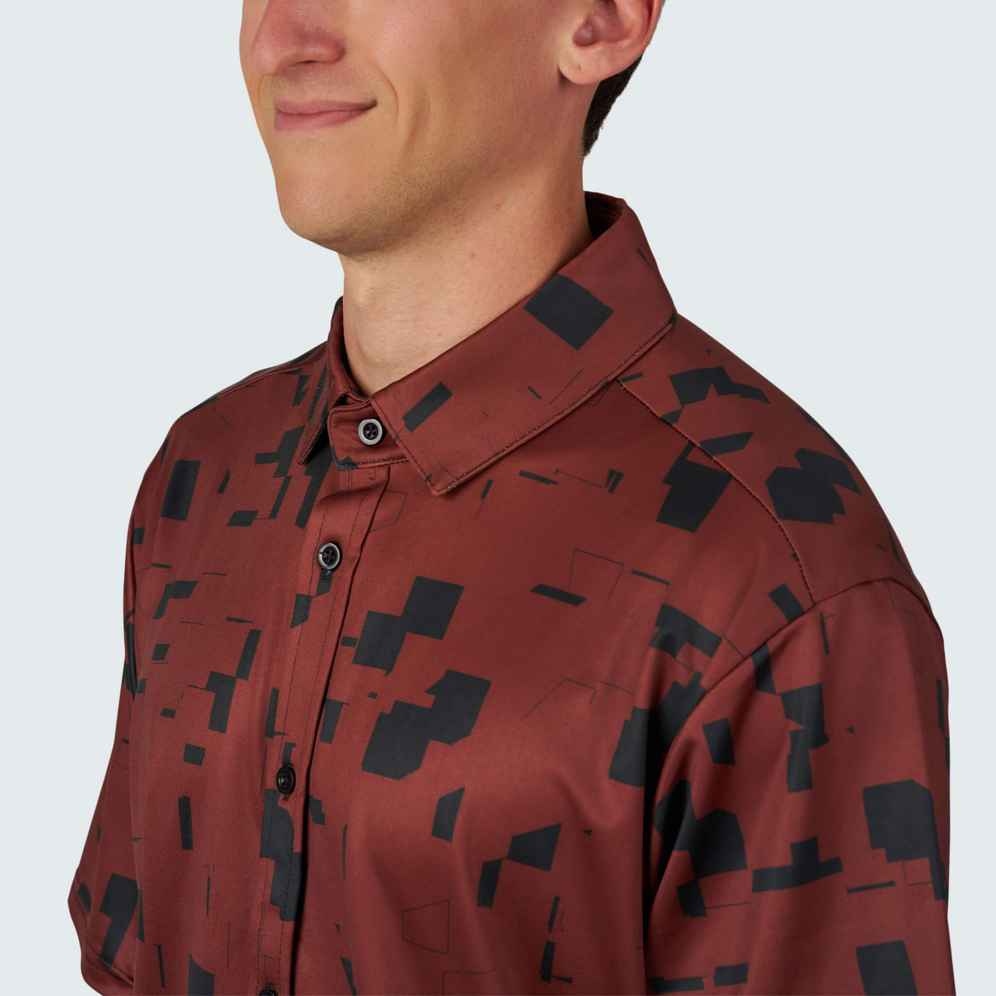 Men's Brackish Button Up BlackStrap #color_blocks jory