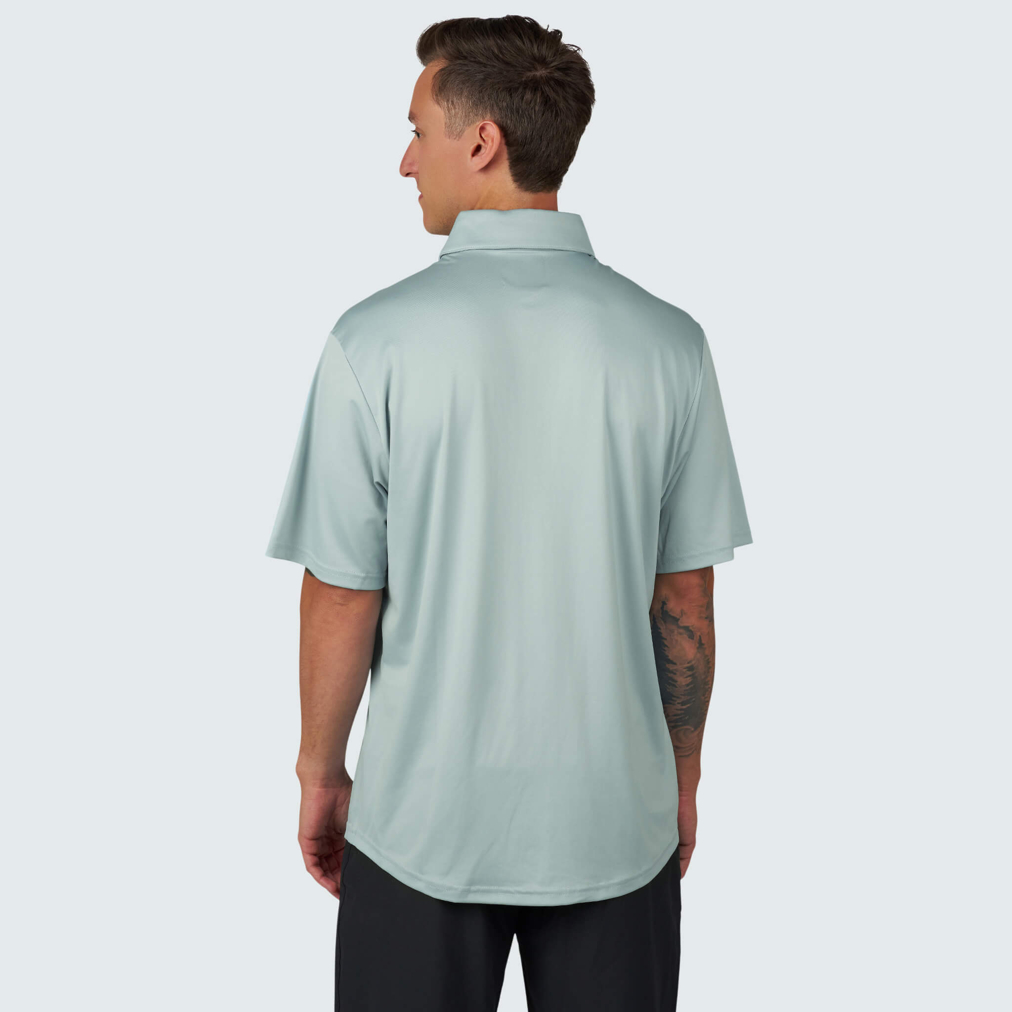 Men's Brackish Button Up BlackStrap #color_juniper