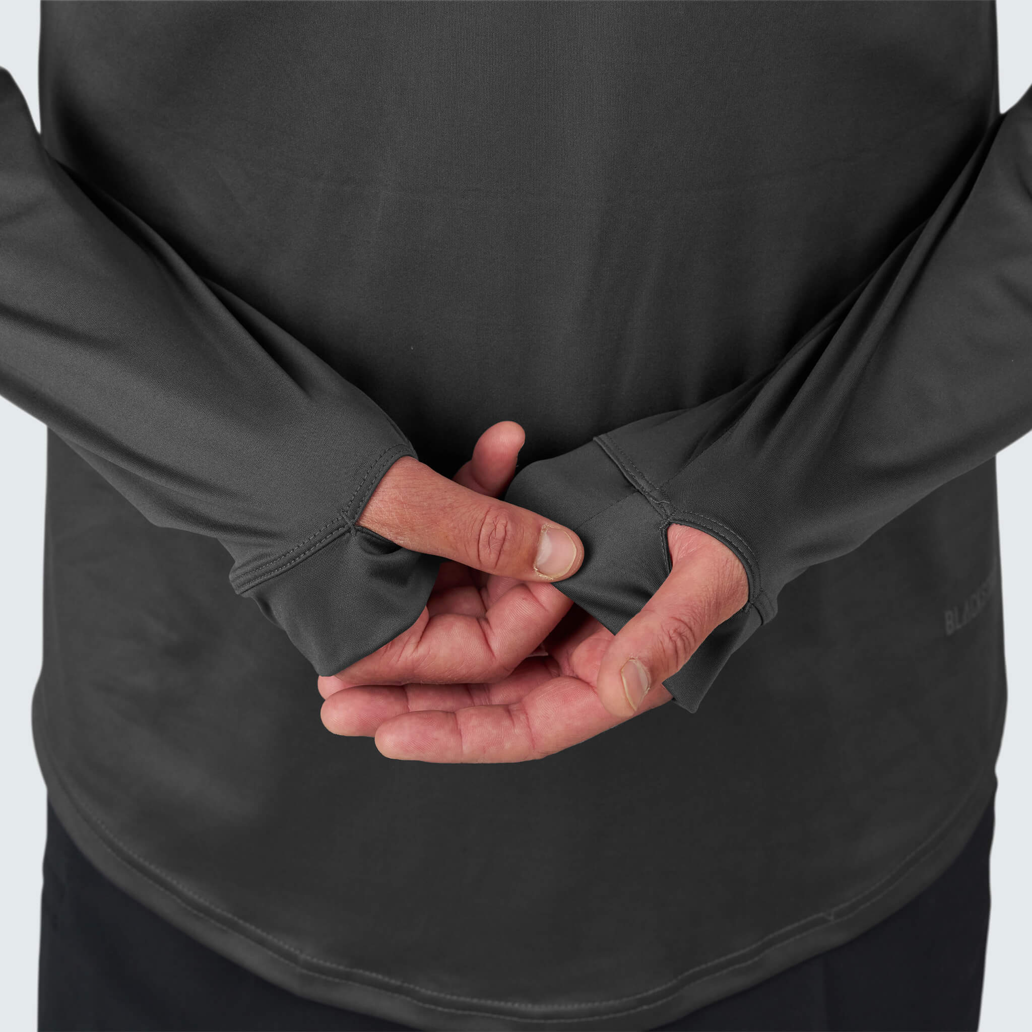 Men's Brackish Crewneck Long Sleeve BlackStrap #color_smoldered