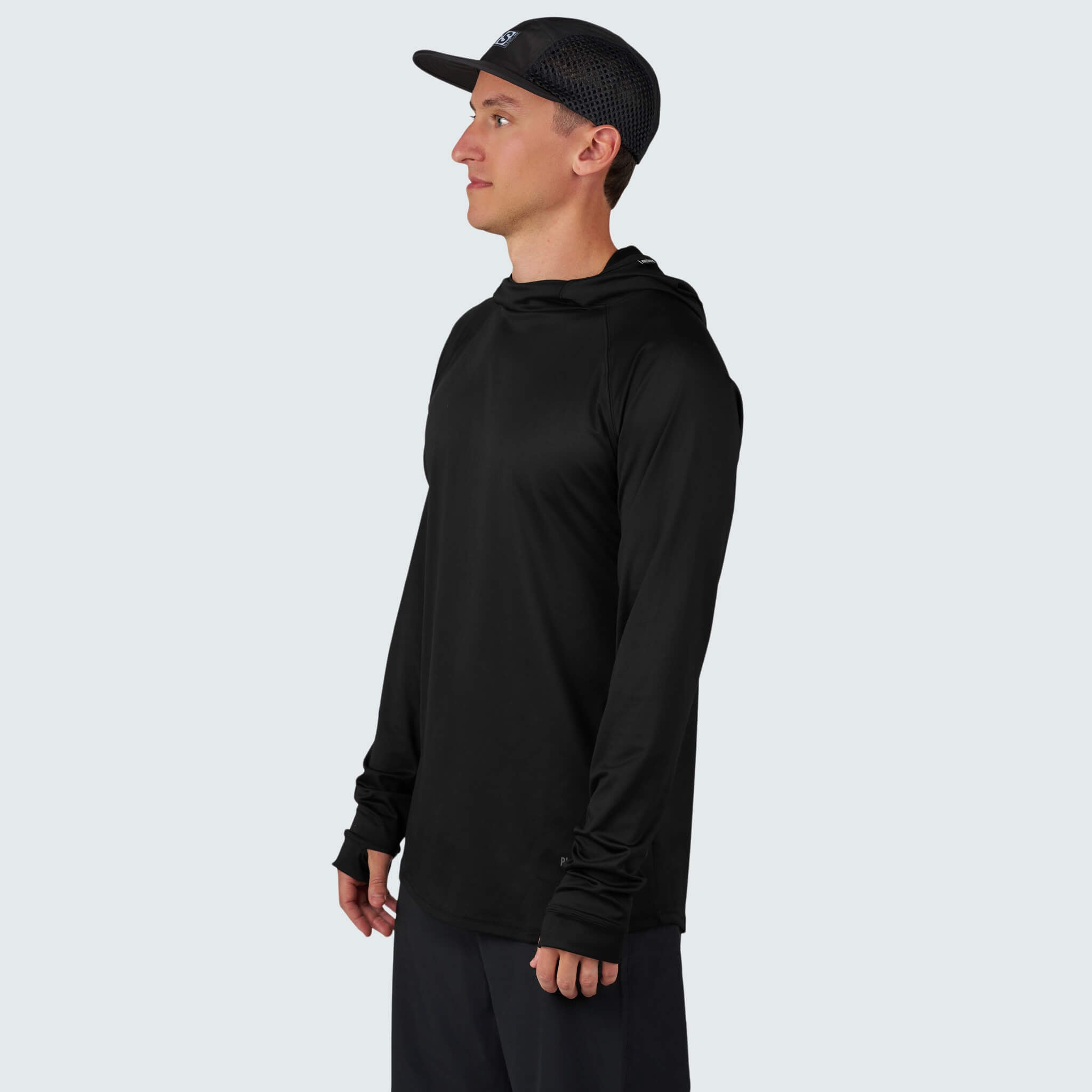 Men's Brackish Hoodie BlackStrap #color_black