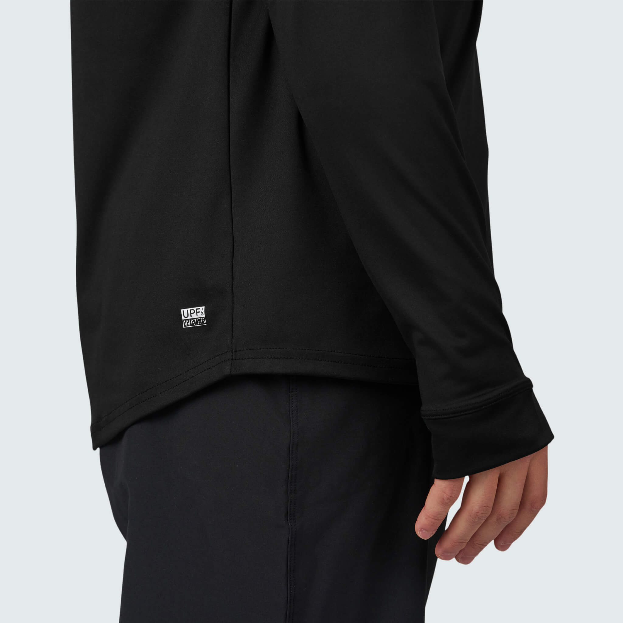 Men's Brackish Hoodie BlackStrap #color_black