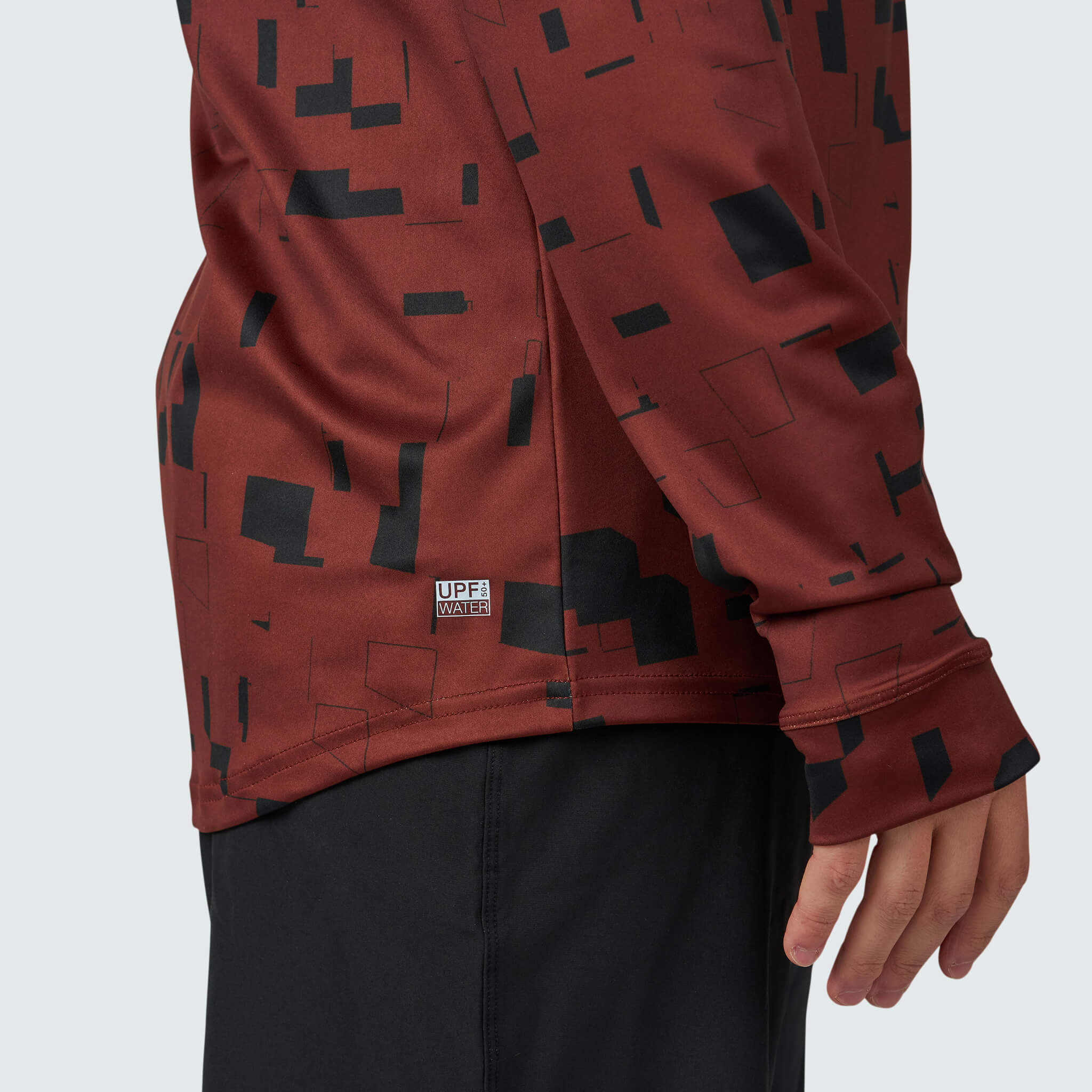 Men's Brackish Hoodie BlackStrap #color_blocks jory