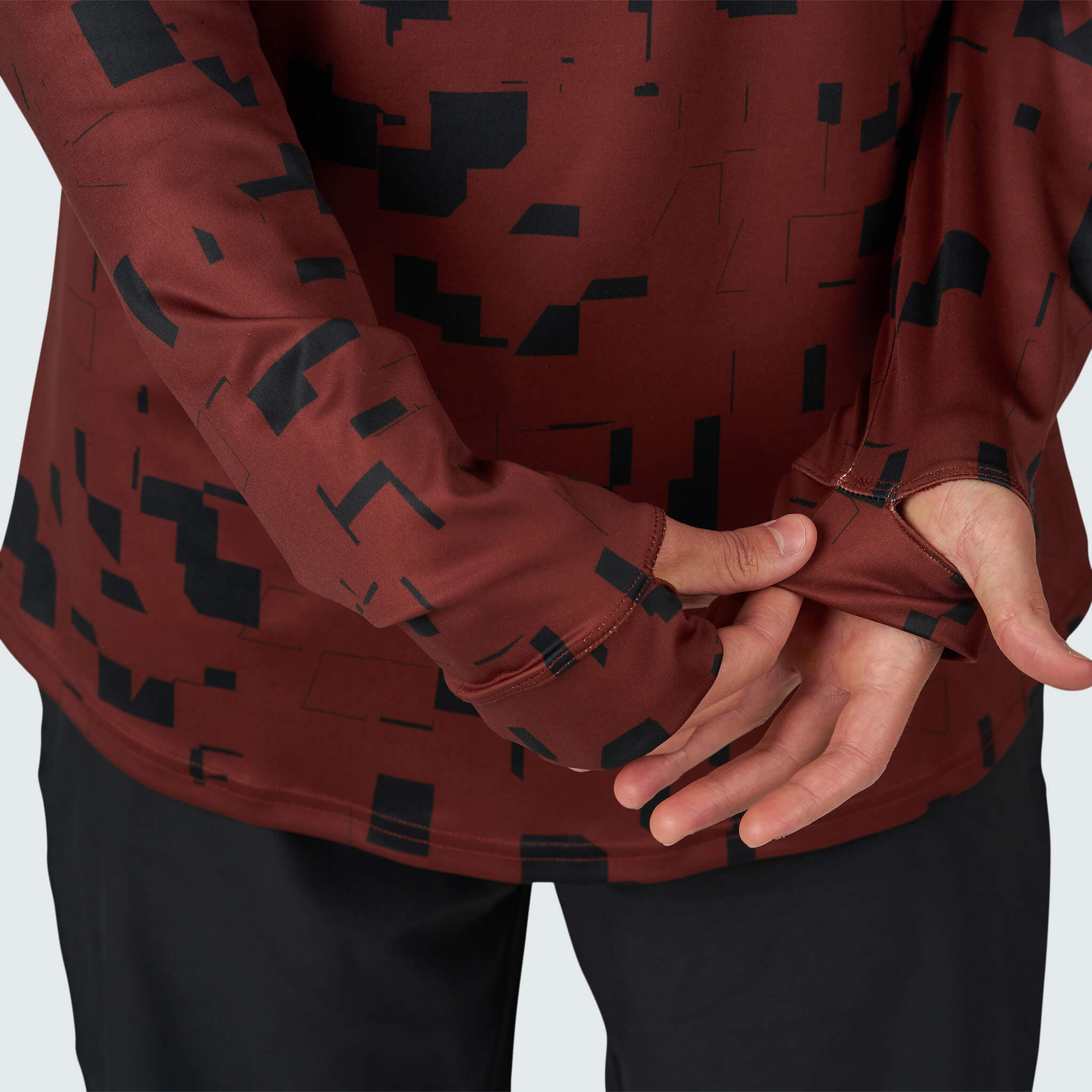 Men's Brackish Hoodie BlackStrap #color_blocks jory