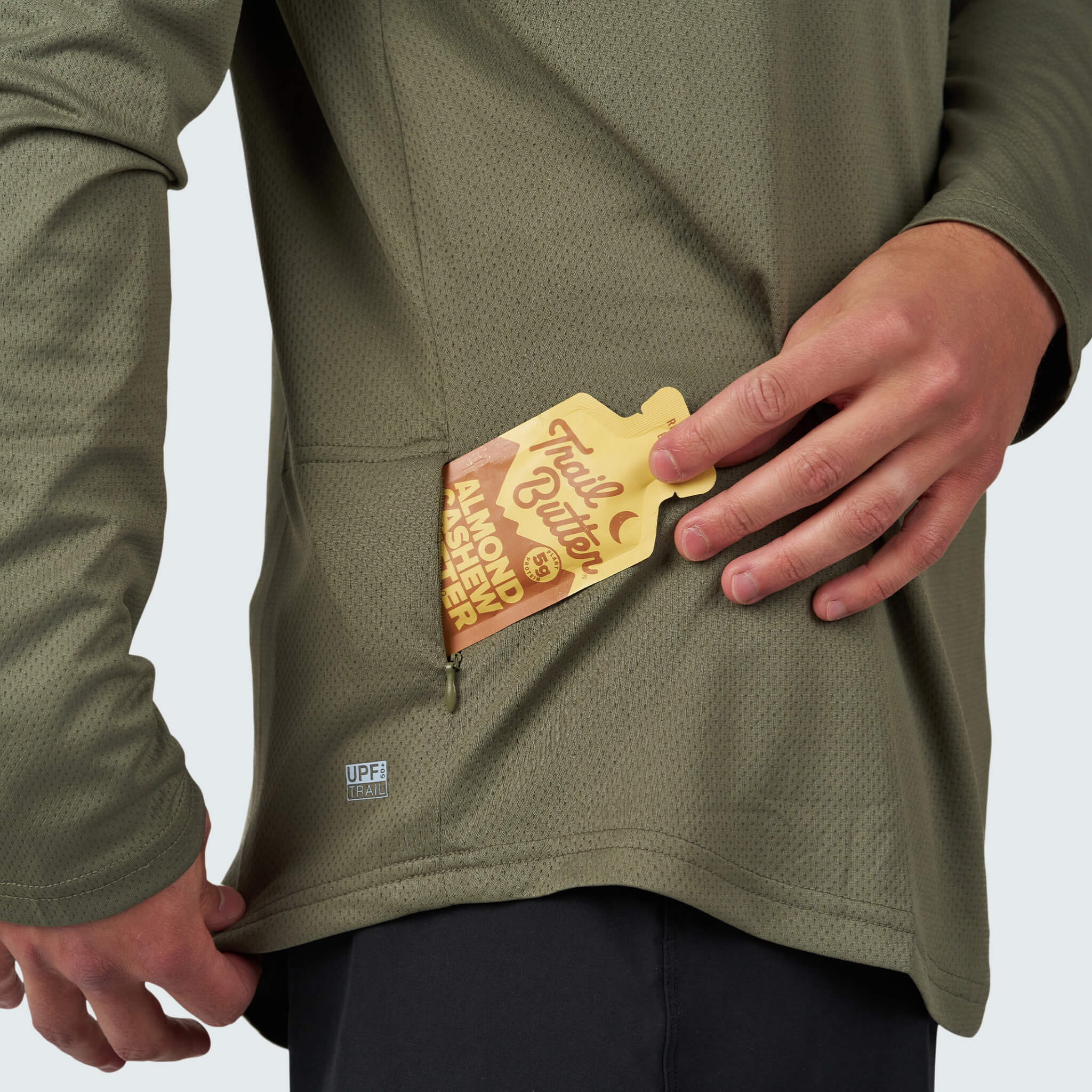 Men's Voyage Crew Long Sleeve Shirt BlackStrap #color_ponderosa